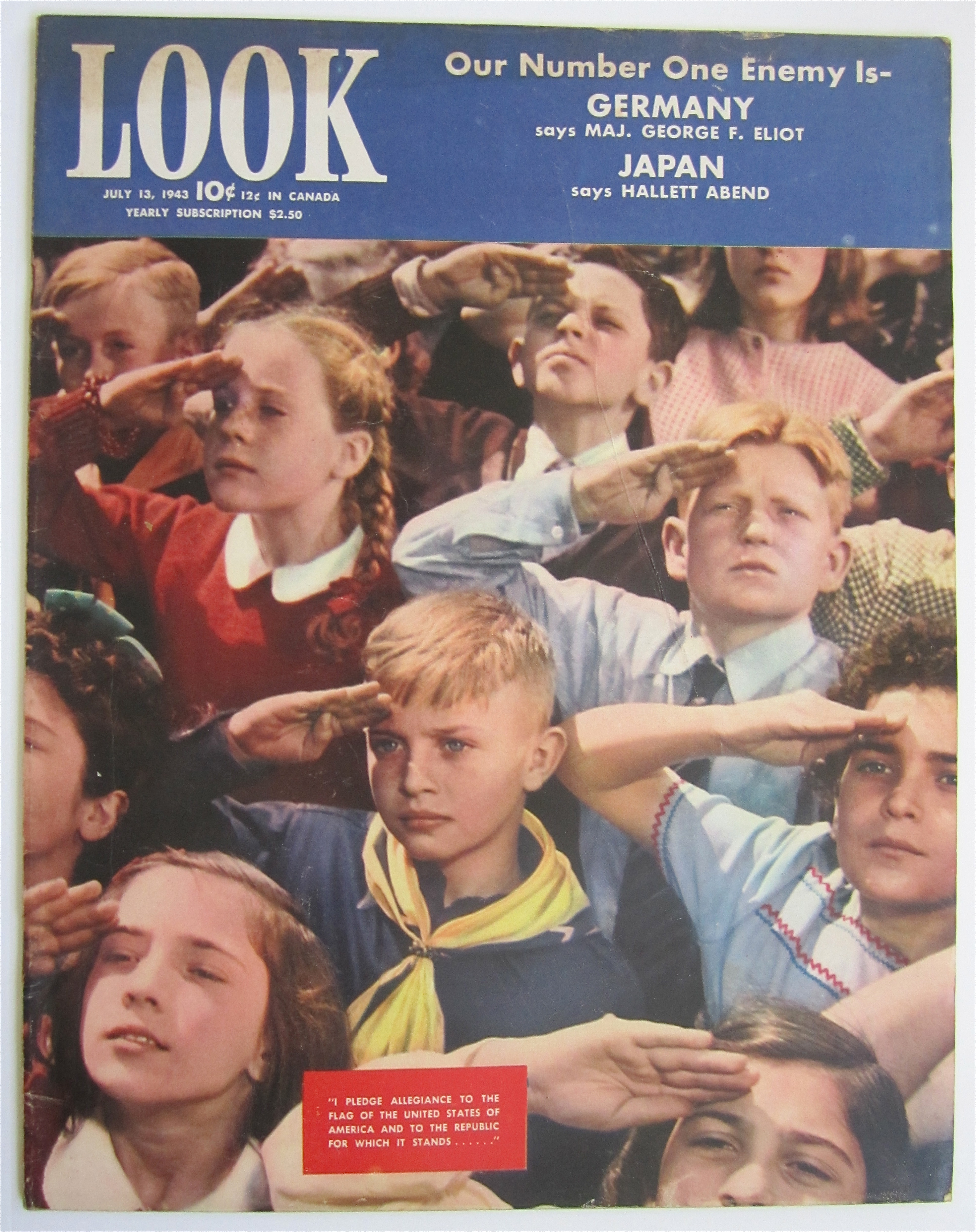 Look Magazine July 13, 1943 I Pledge Allegiance