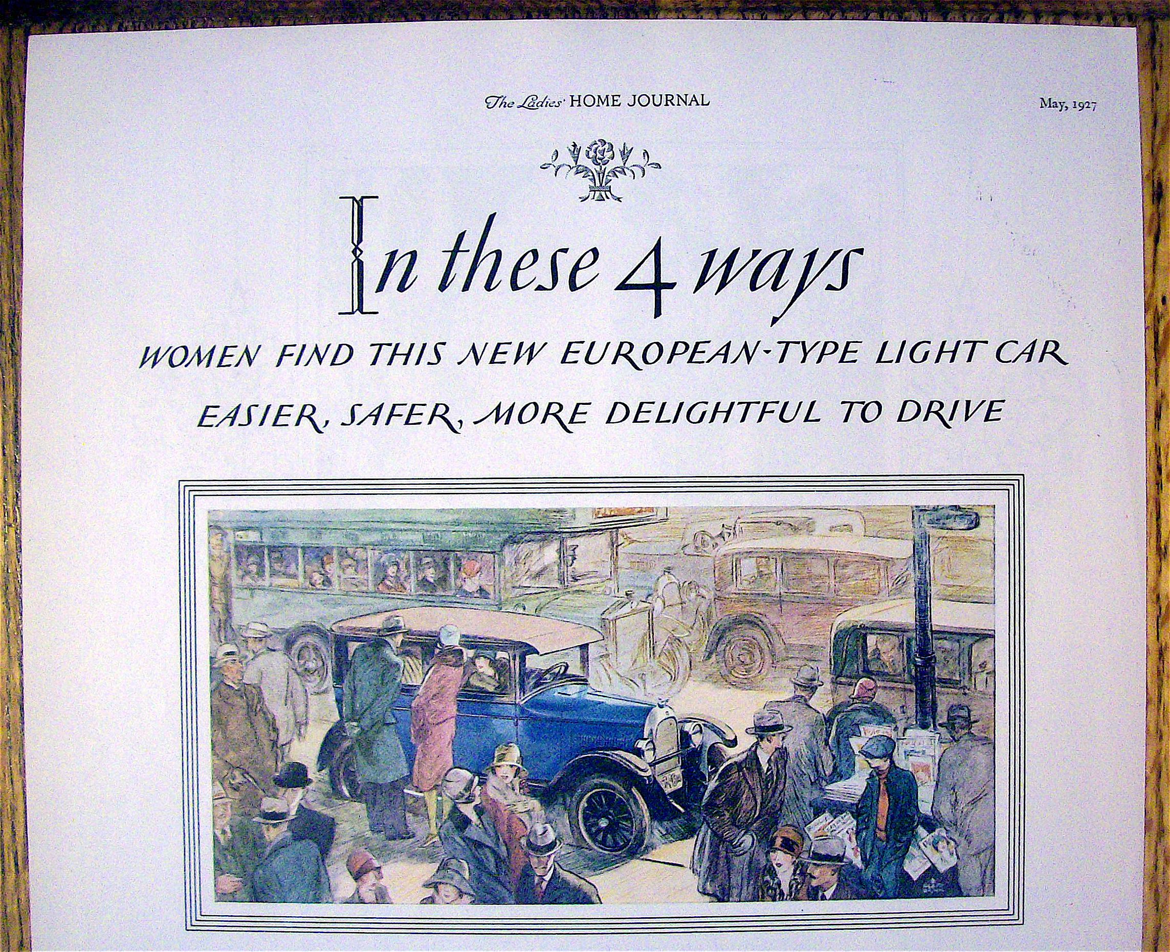 1927 Whippet with 4 Ways Women Find This Car Delightful