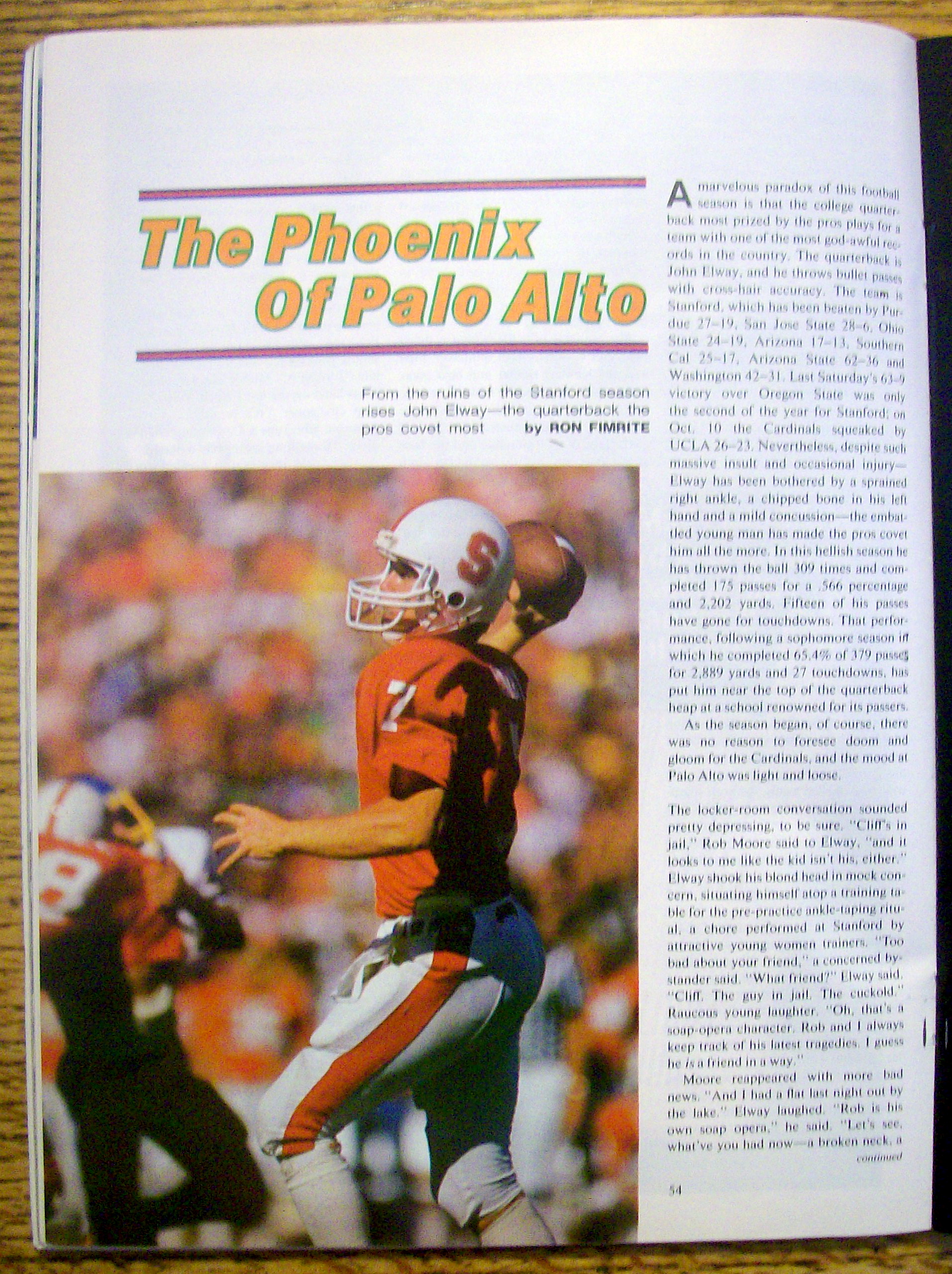 Sports Illustrated Magazine-Nov 16, 1981-Larry Holmes