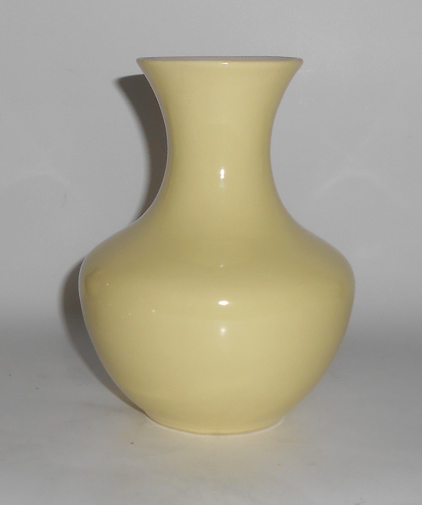 Coors Art Pottery Gloss Yellow/Matte White Cripple Cree
