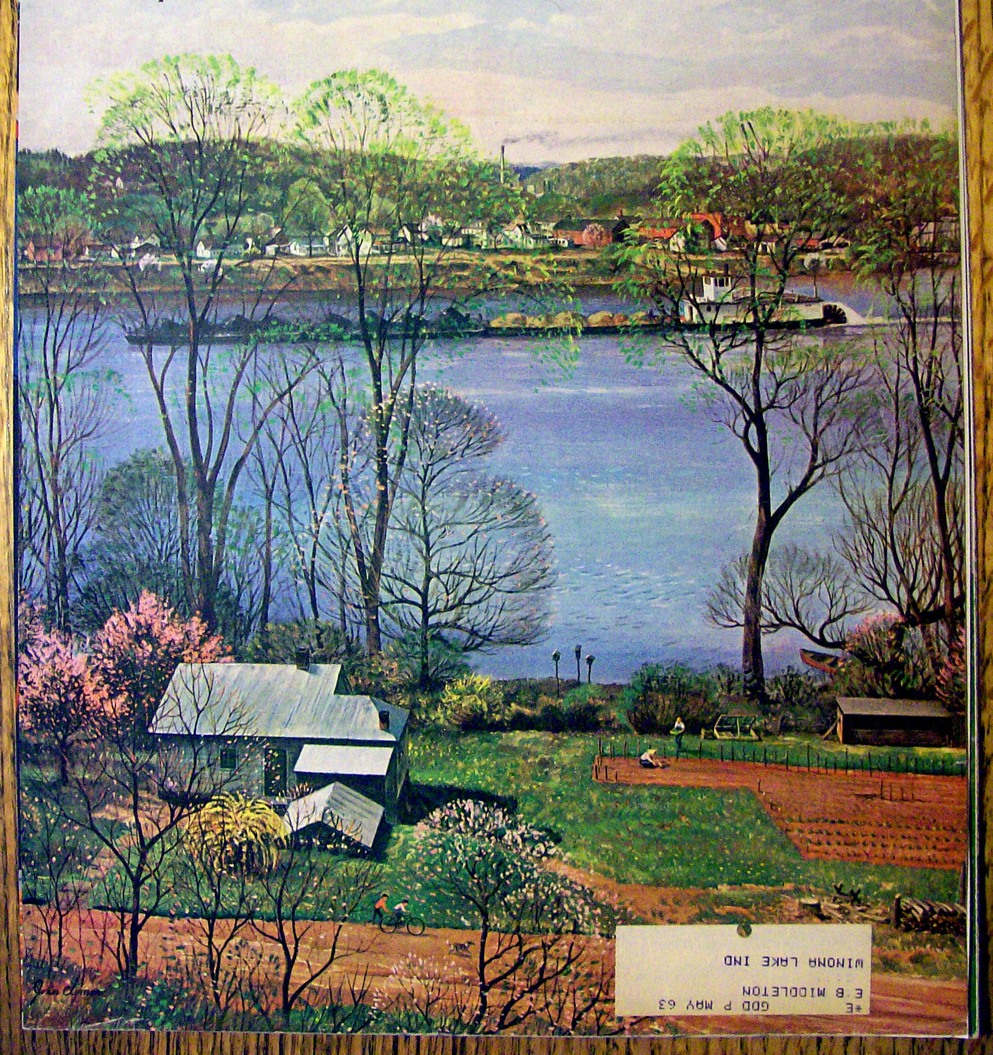 Saturday Evening Post Cover By Clymer-April 15, 1961