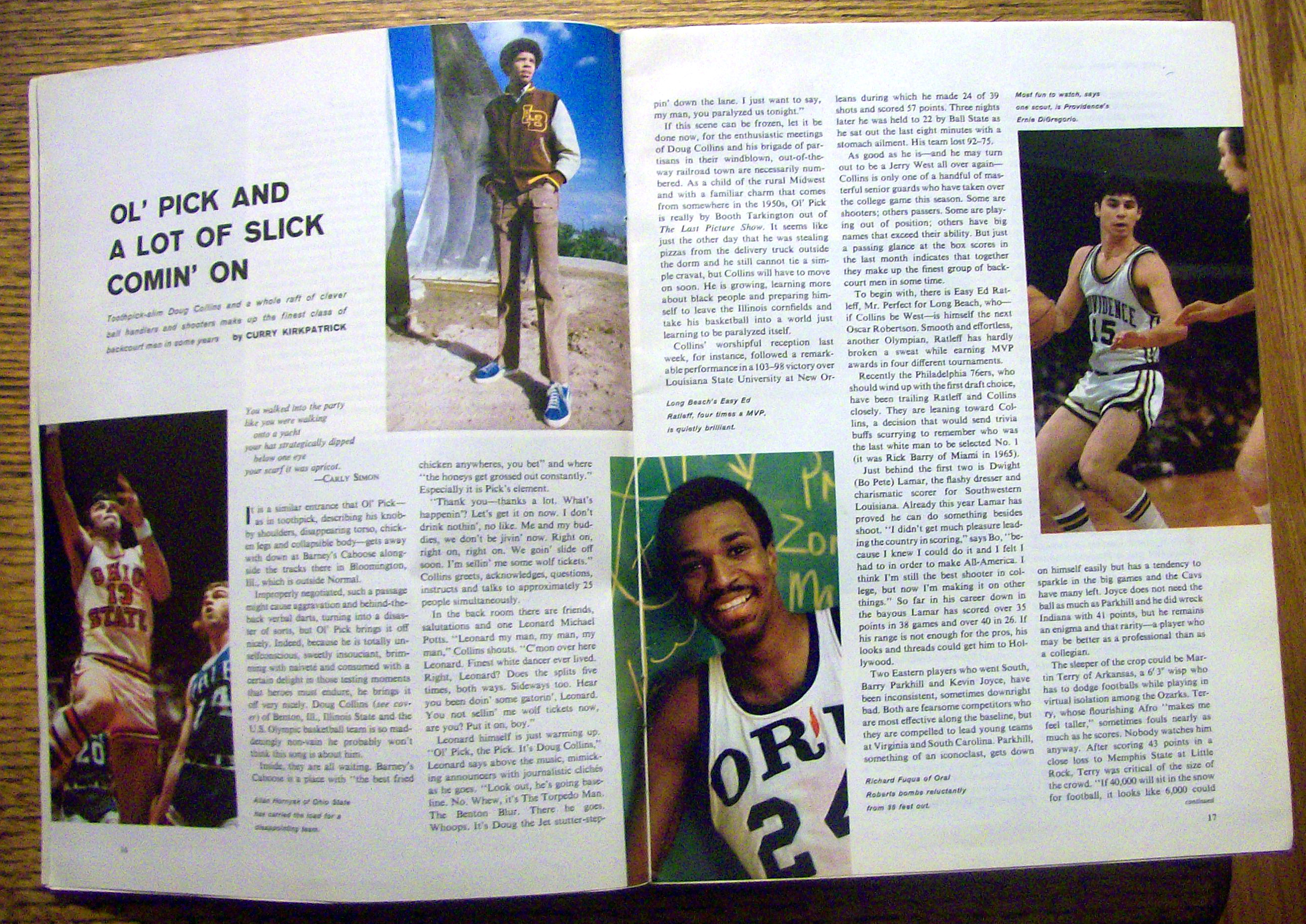 Sports Illustrated Magazine-Jan 15, 1973-Doug Collins