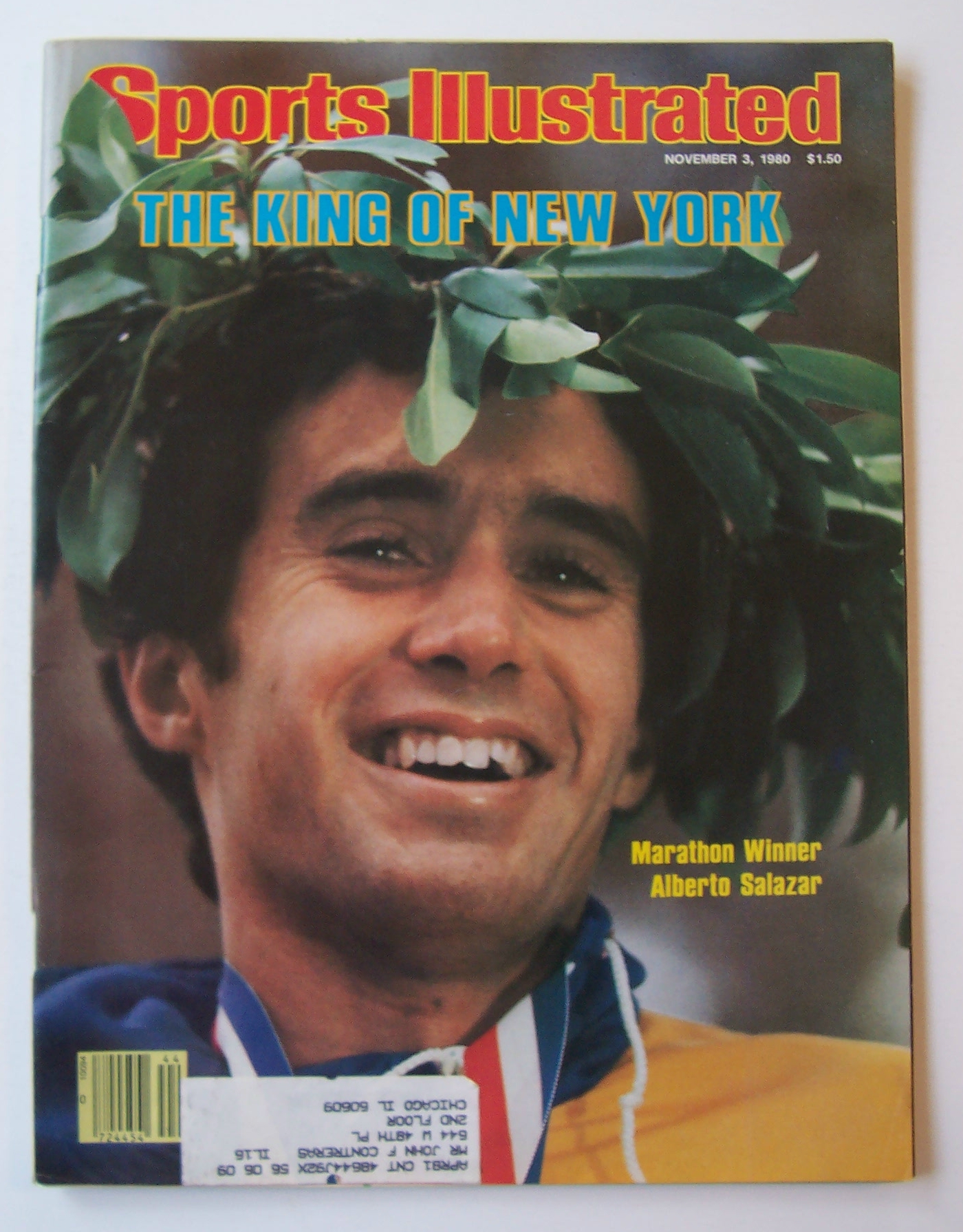 Sports Illustrated Magazine-Nov 3, 1980-Alberto Salazar