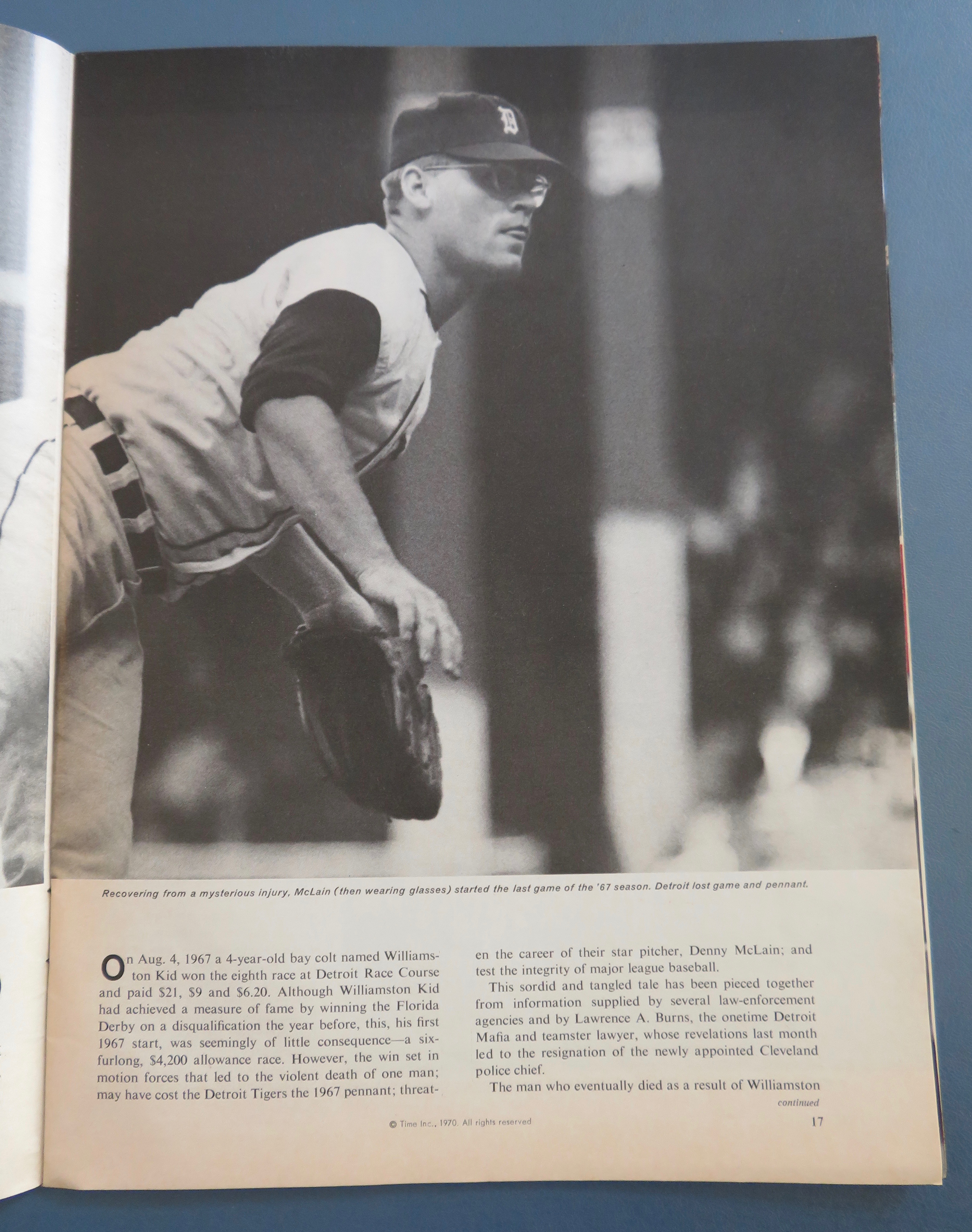 Sports Illustrated Magazine February 23, 1970 D McLain