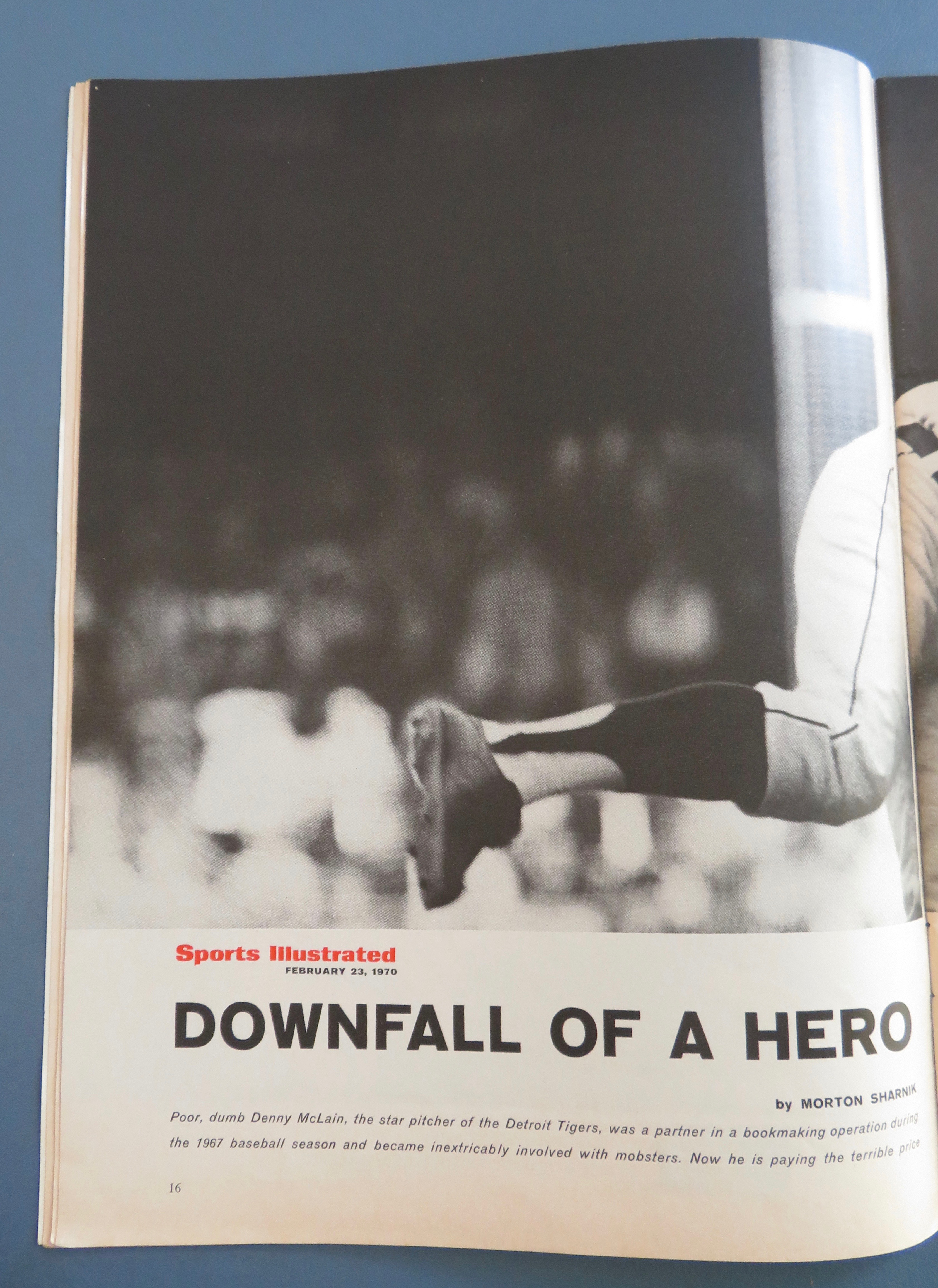 Sports Illustrated Magazine February 23, 1970 D McLain