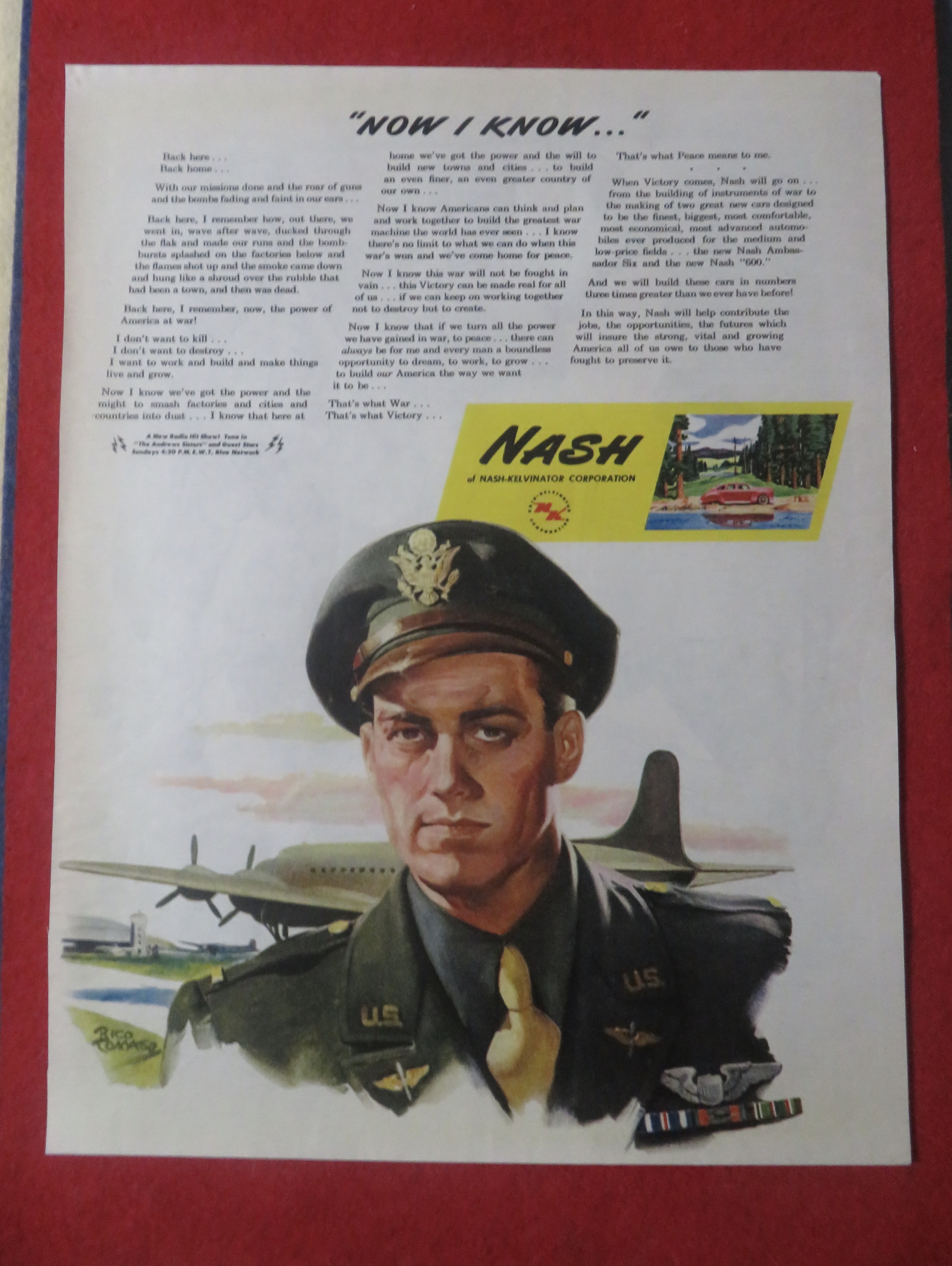 1948 Nash-Kelvinator Corporation with Soldier