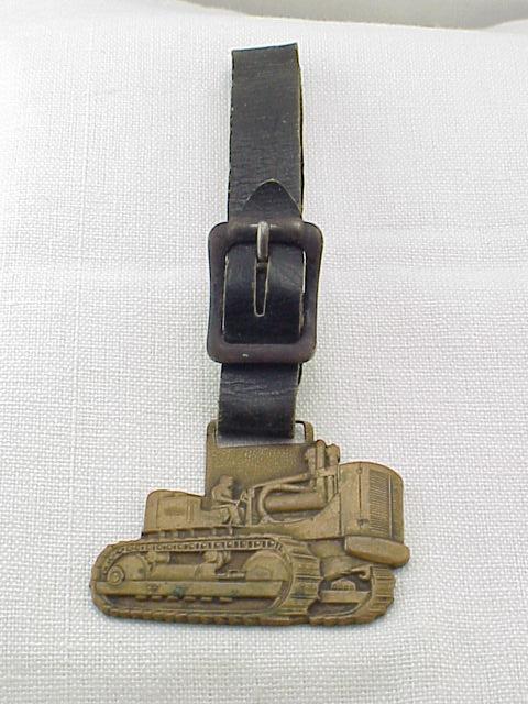 Vintage Allis-Chalmers Missouri Tractor Large Machinery Watch Fob