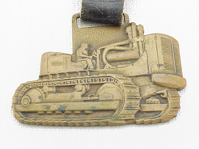 Vintage Allis-Chalmers Missouri Tractor Large Machinery Watch Fob