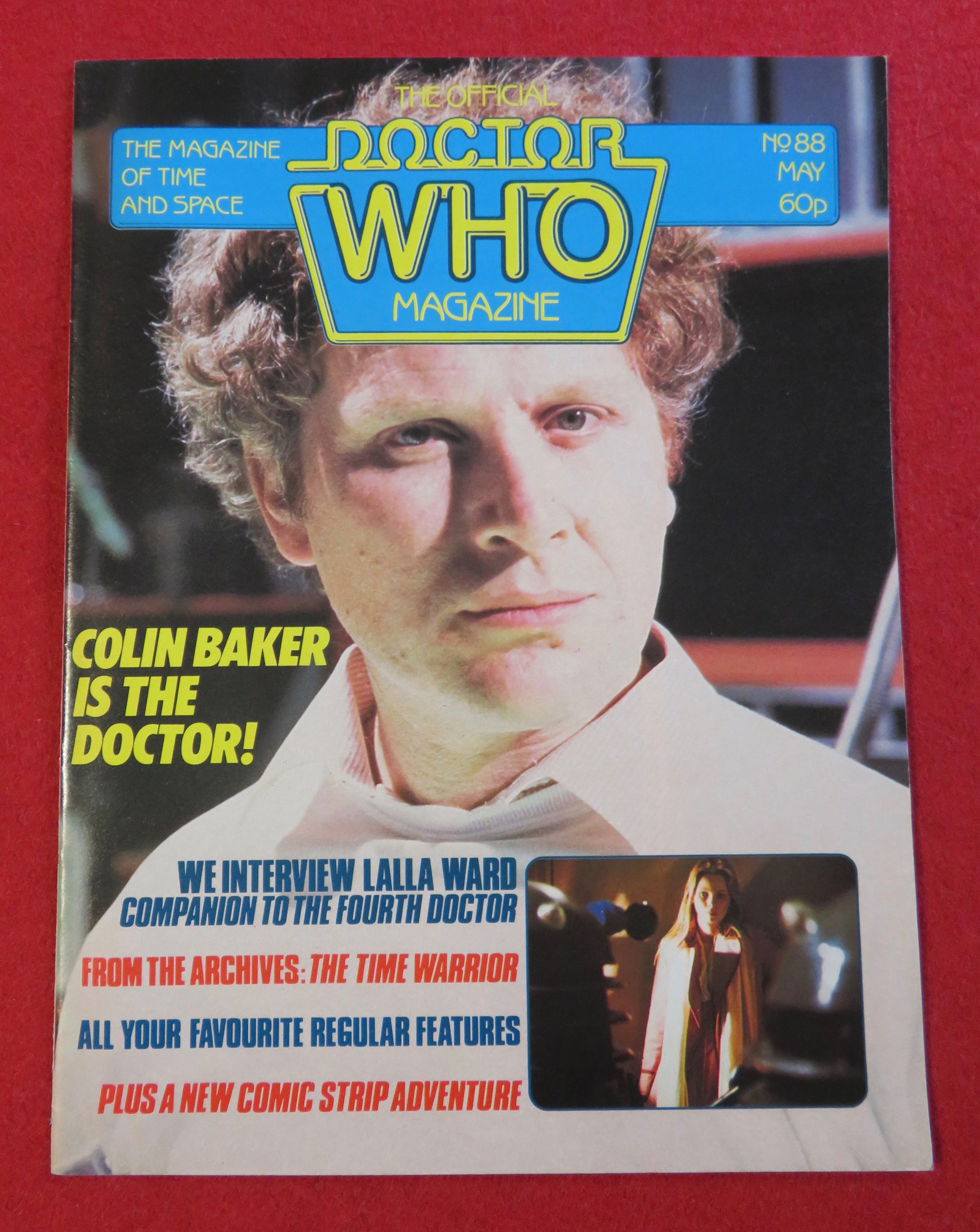 Doctor Who Magazine May 1984 Colin Baker Is Doctor