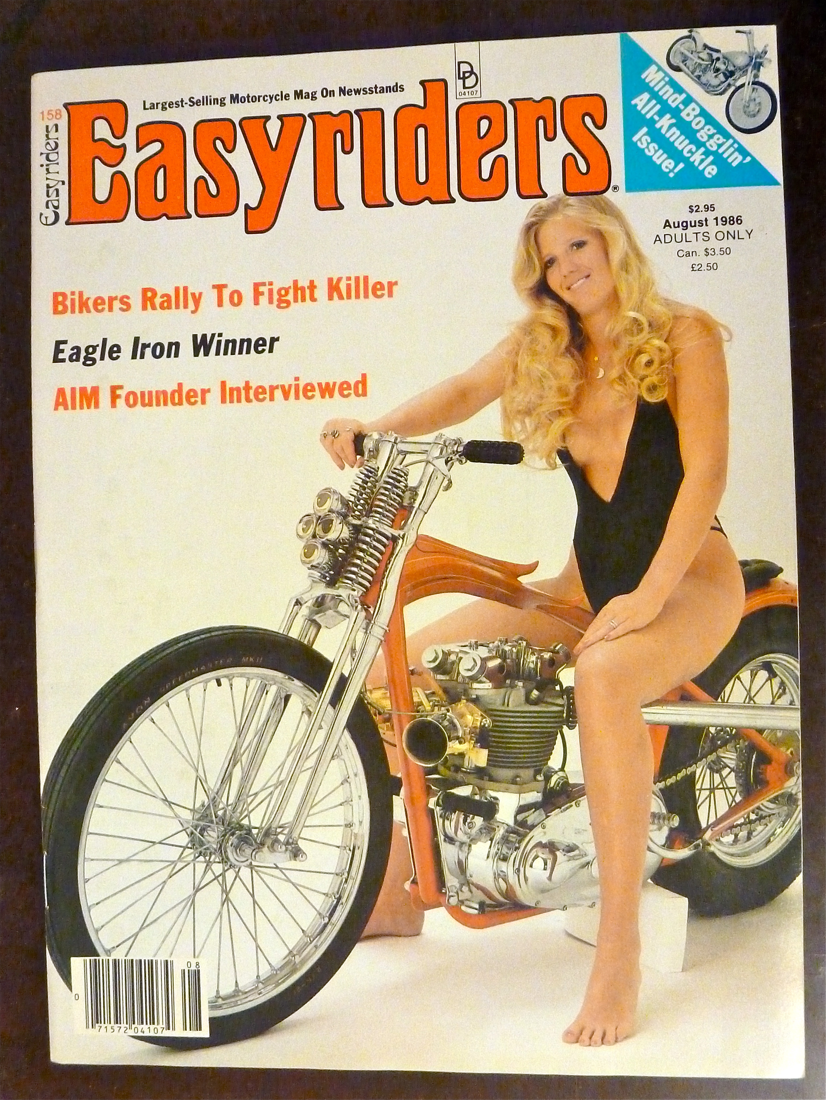 Easyriders August 1986 Aim Founder