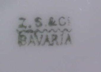 Bavaria Plate Floral 7 inch