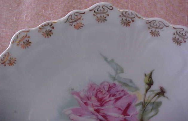 Bavaria Plate Floral 7 inch