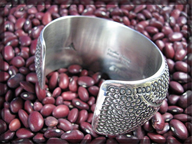 Orville Tsinnie Sterling Silver Cuff  Bracelet Navajo