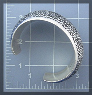 Orville Tsinnie Sterling Silver Cuff  Bracelet Navajo