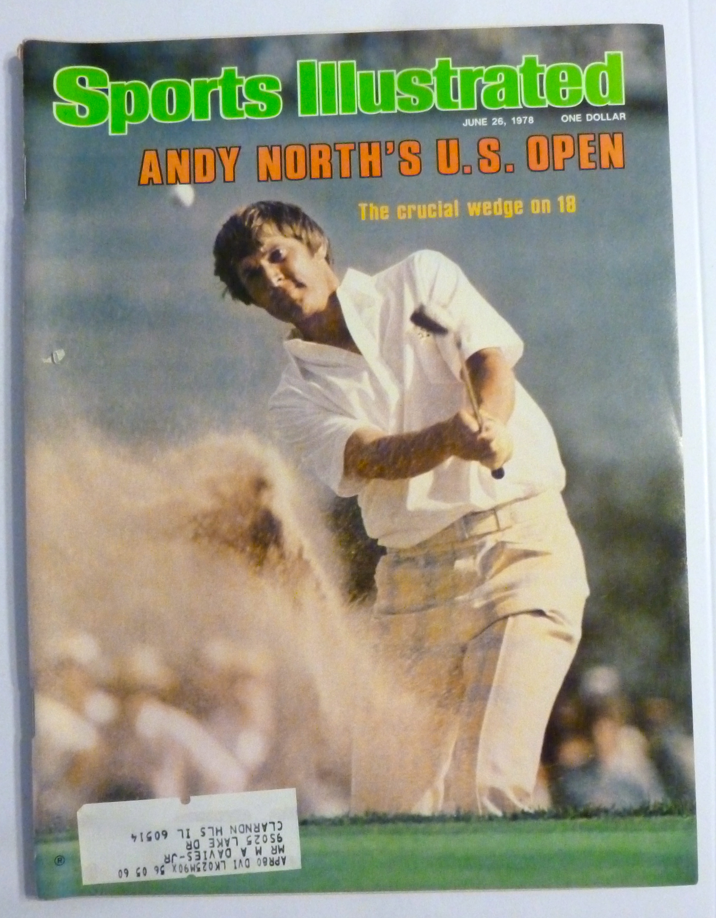 Sports Illustrated Magazine-June 26, 1978-Andy North