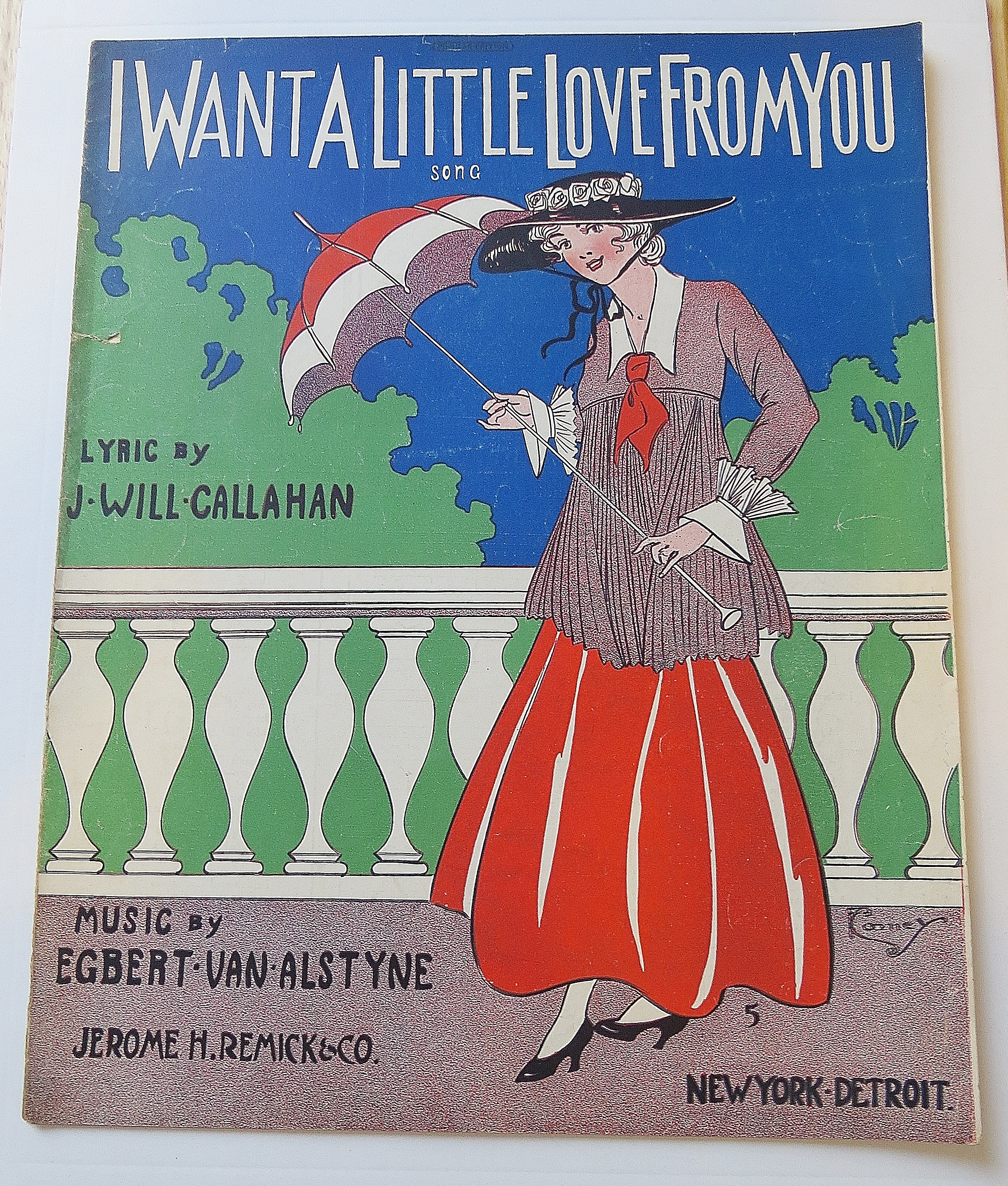 1915 I Want A Little Love From You