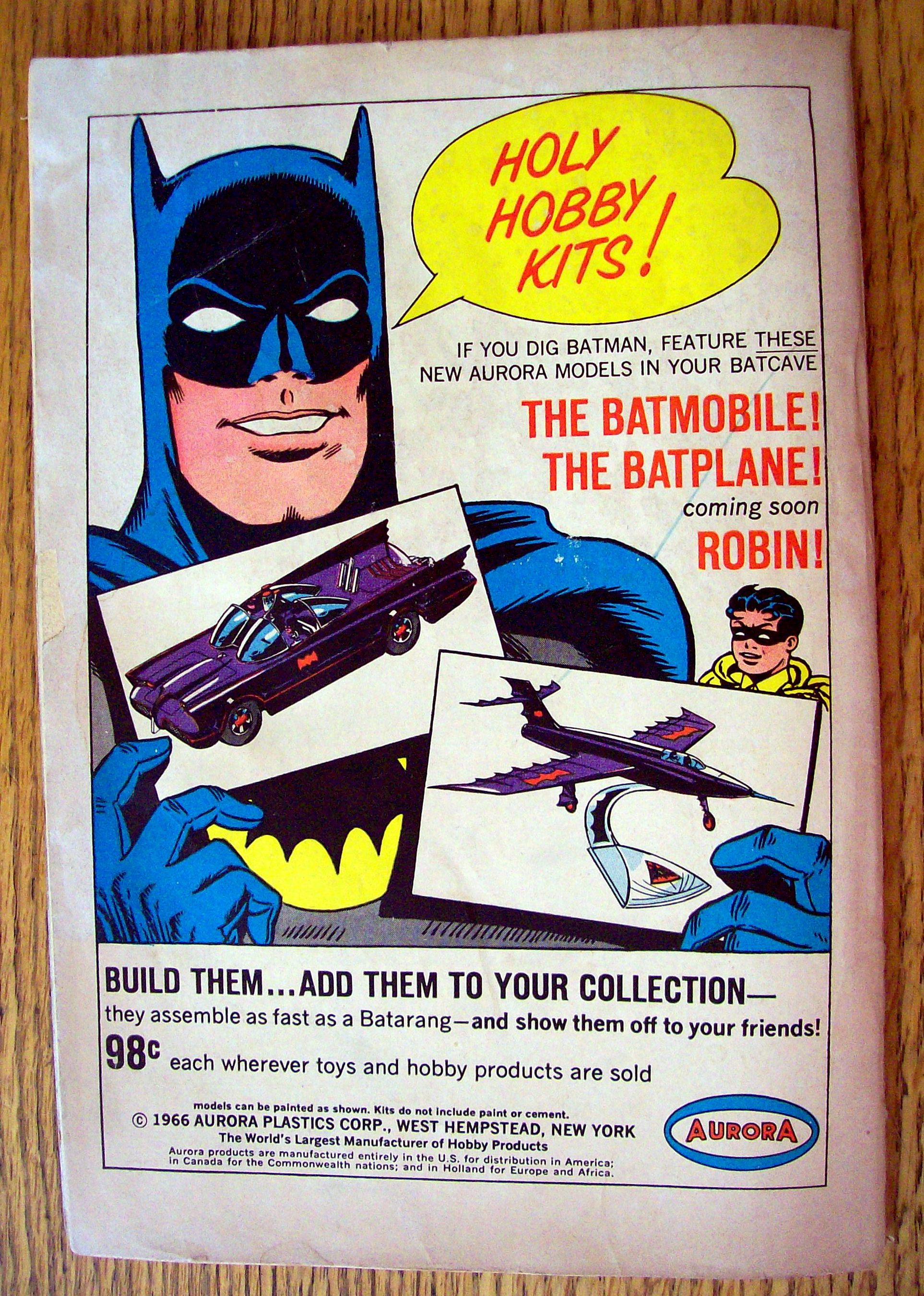 Batman Comics October 1966