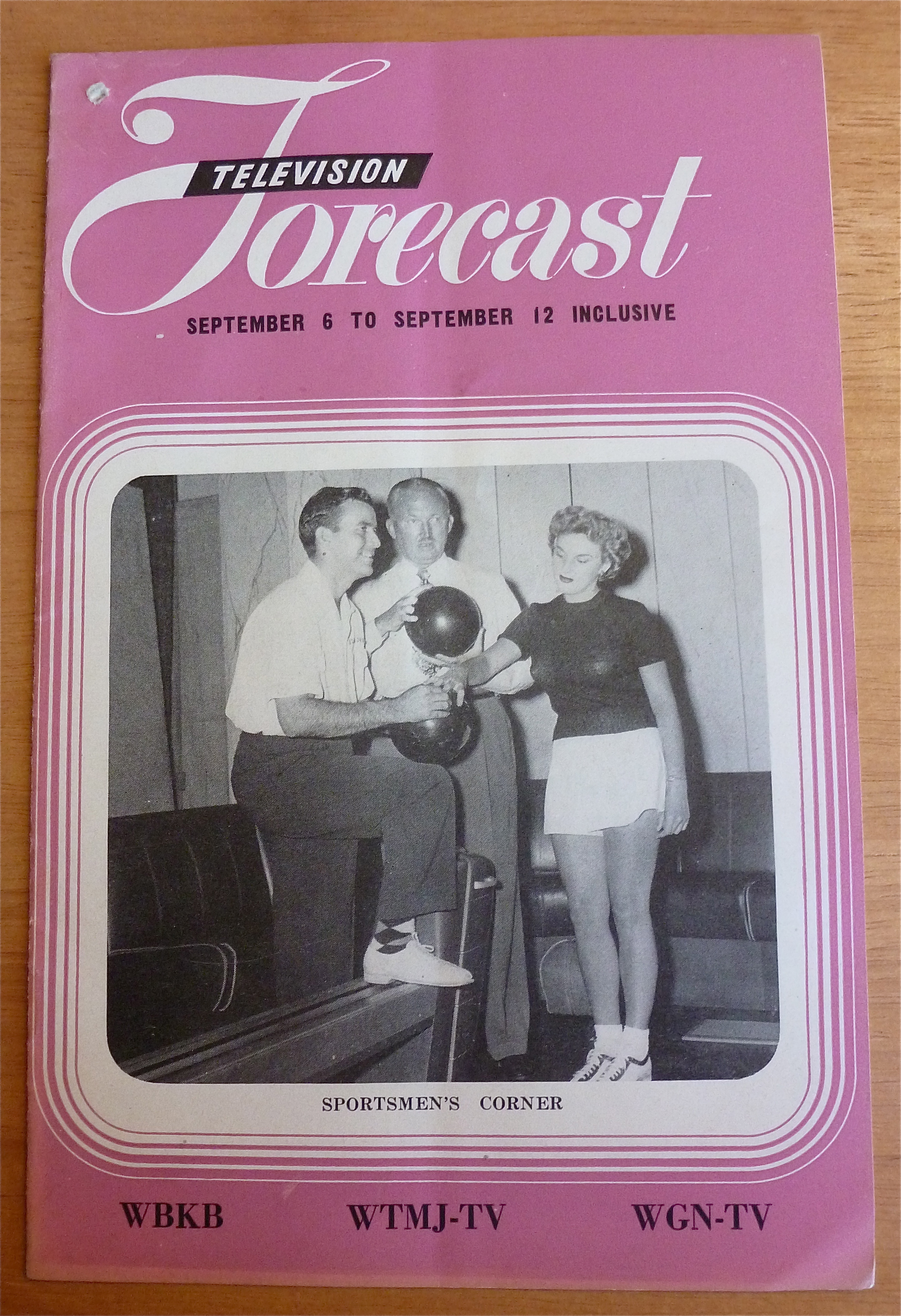 1948 Chicago Television Forecast Vol.1-#18 Bowling