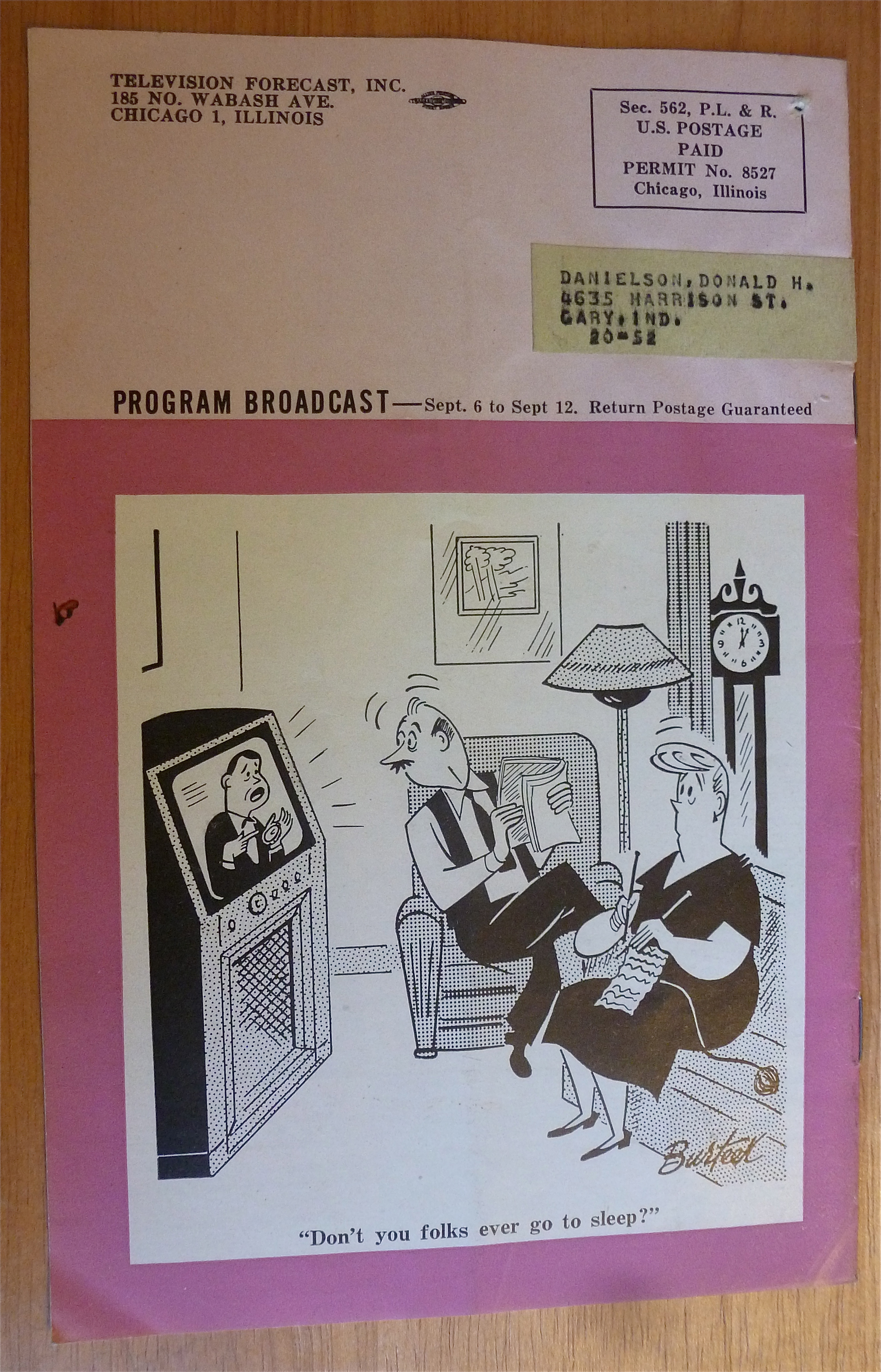 1948 Chicago Television Forecast Vol.1-#18 Bowling