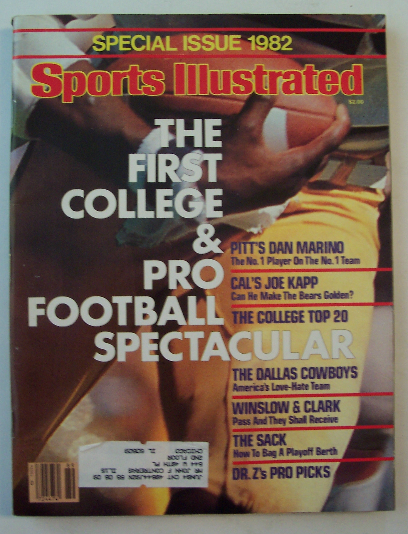 Sports Illustrated Magazine - September 1, 1982