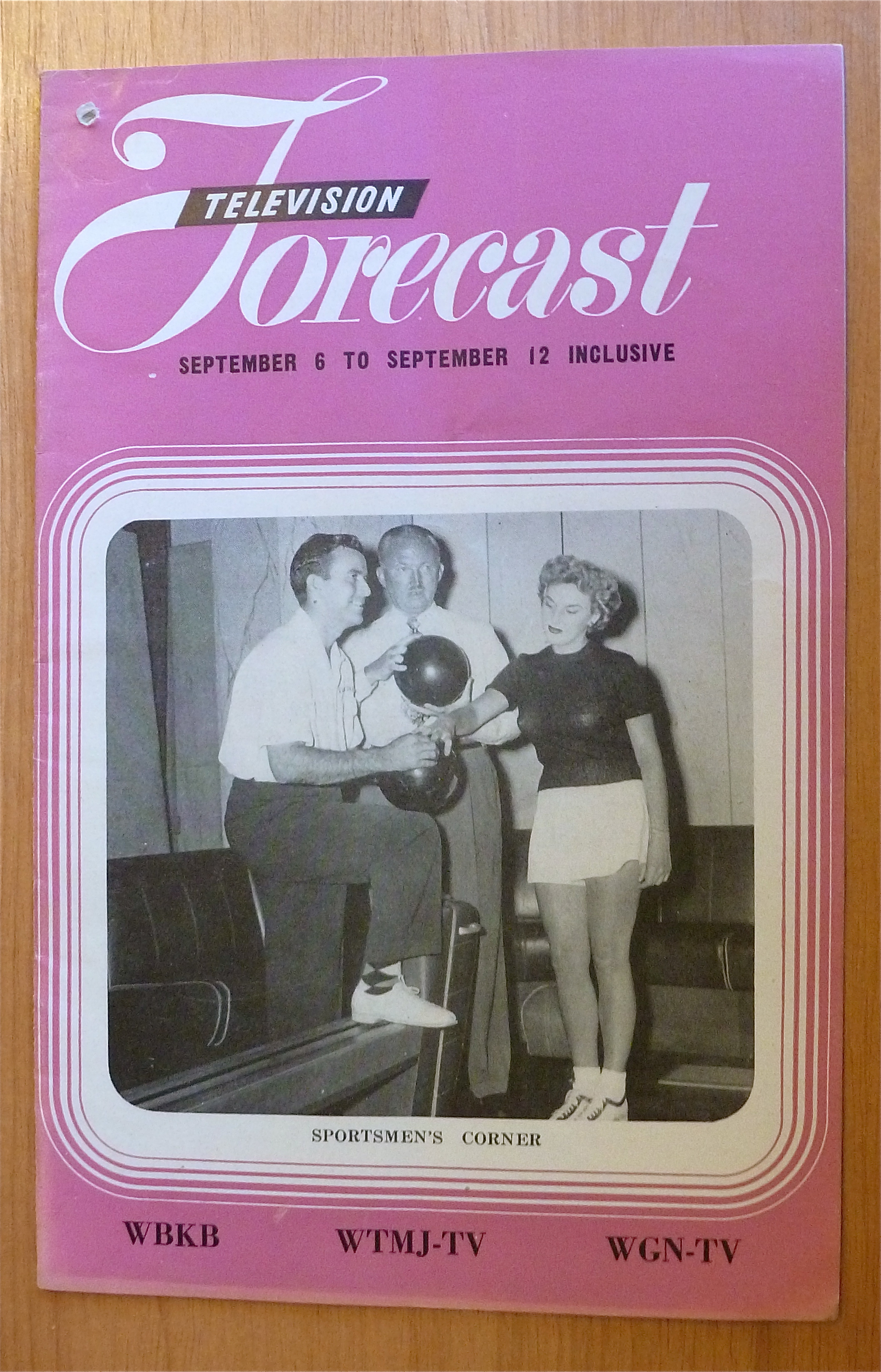 1948 Chicago Television Forecast Vol.1-#18 Bowling