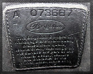 Bag Brighton black Tan leather