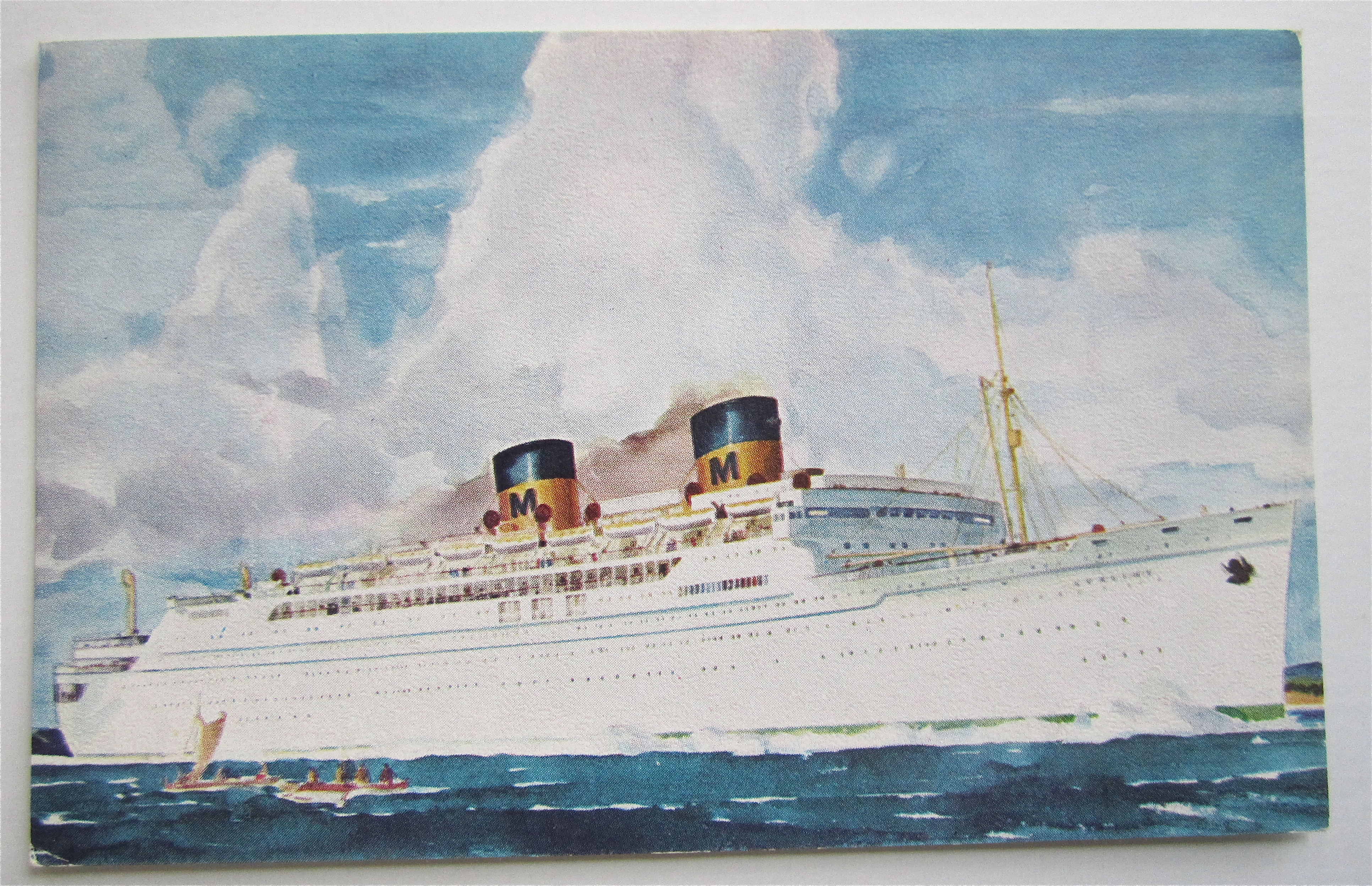 Matson Lines Luxury Liner Lurline Postcard