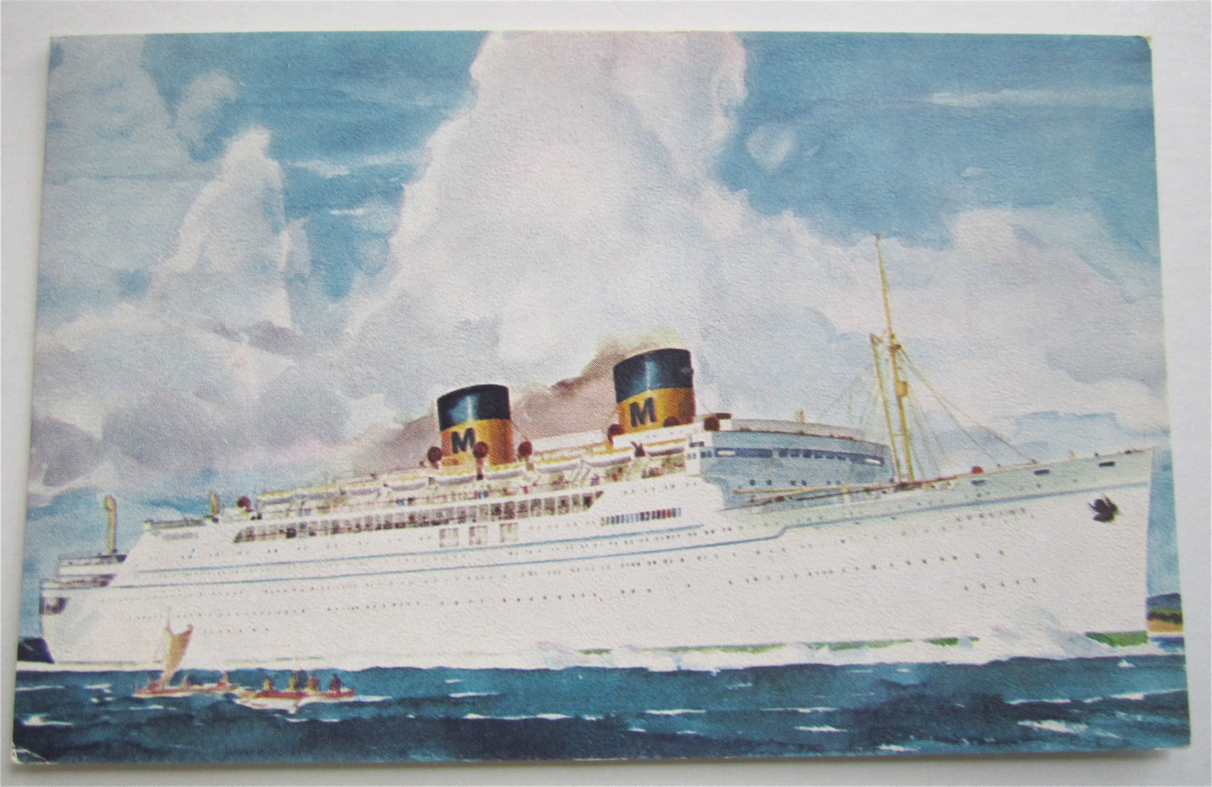 Matson Lines Luxury Liner Lurline Postcard