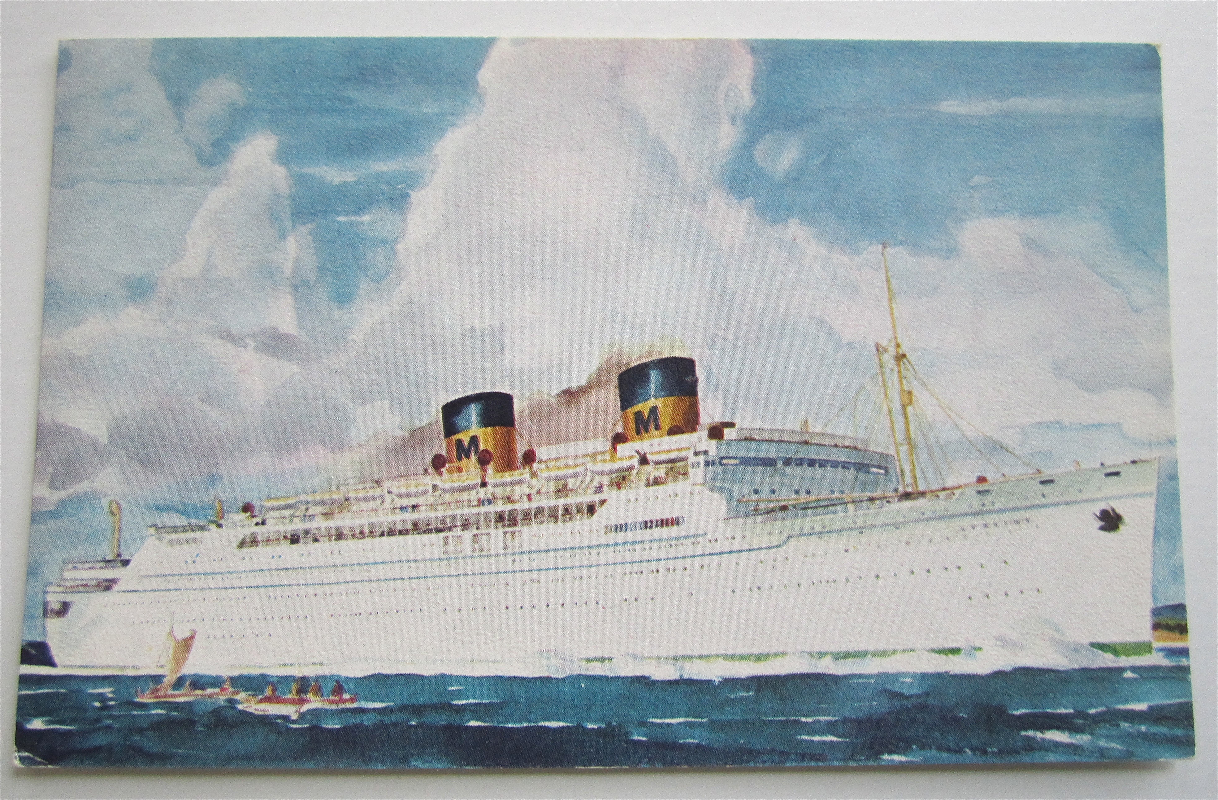 Matson Lines Luxury Liner Lurline Postcard
