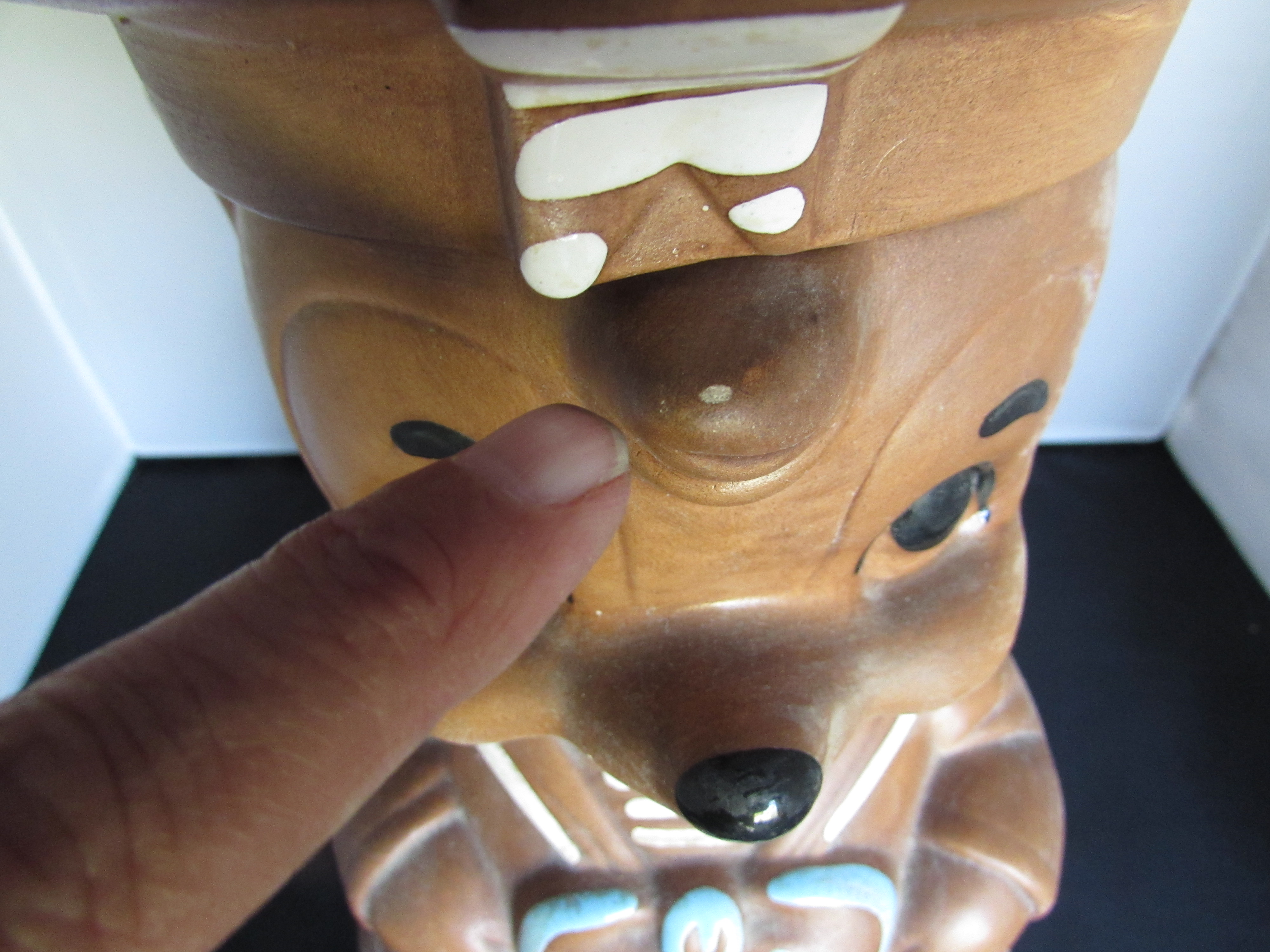 Vintage Sailor Mouse Twin Winton Cookie Jar