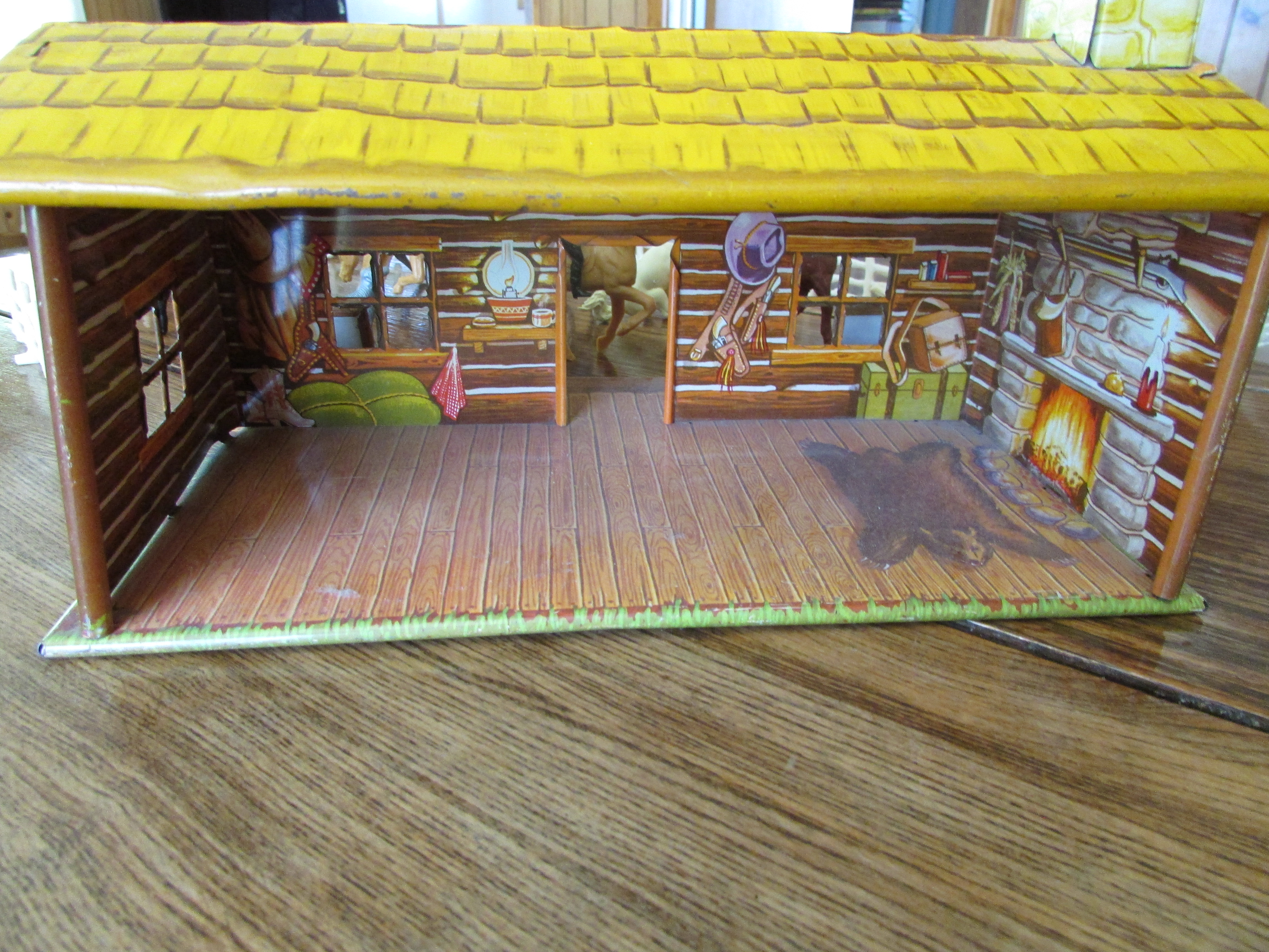 Bar M Ranch House with Action Figures