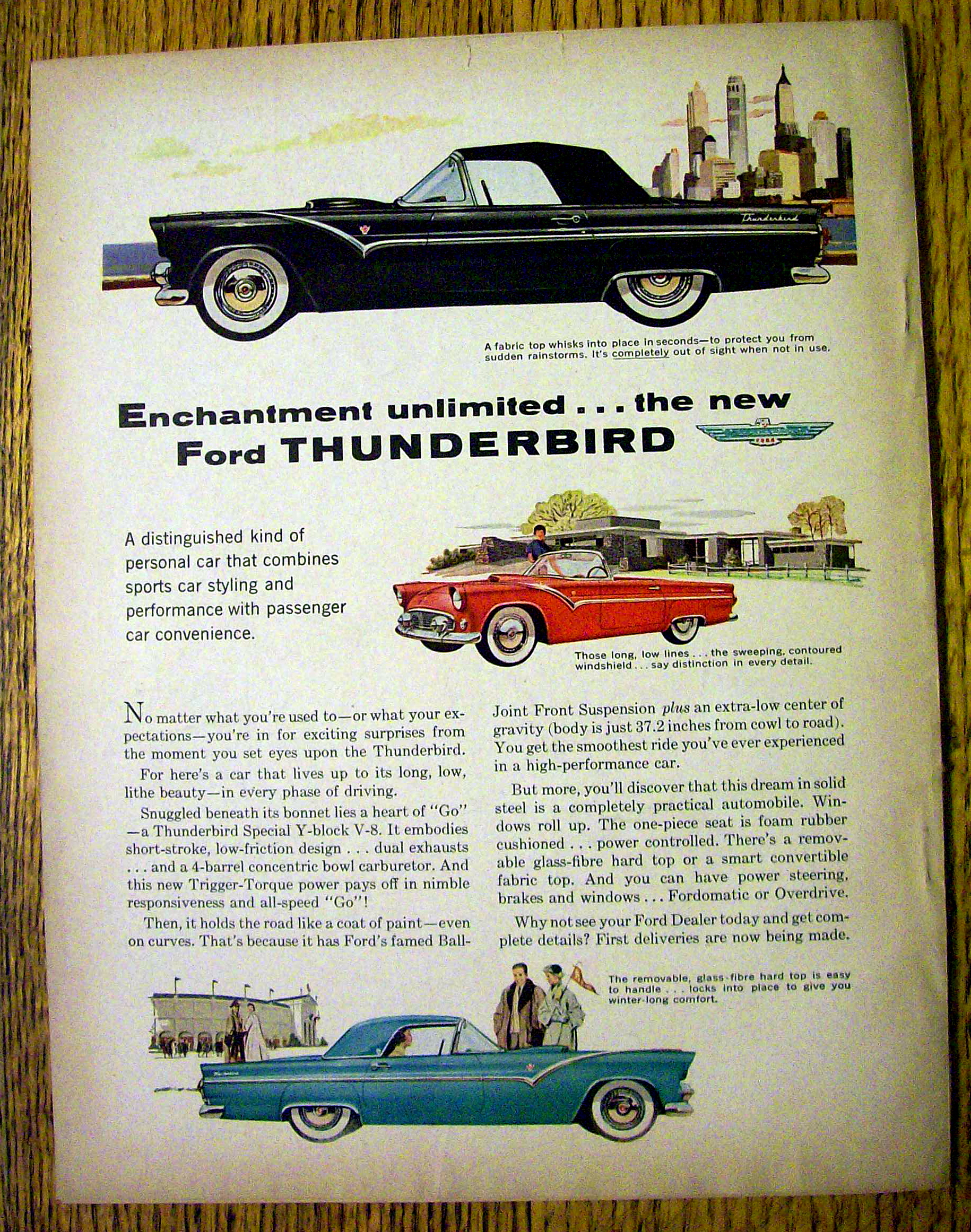 Motor Trend Magazine November 1954 Winterizing