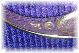 10K Gold Amethyst and Garnet Ring