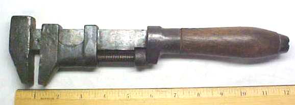 P. S. & W.   Monkey Wrench Adjustable 12 inch