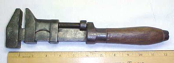 P. S. & W.   Monkey Wrench Adjustable 12 inch