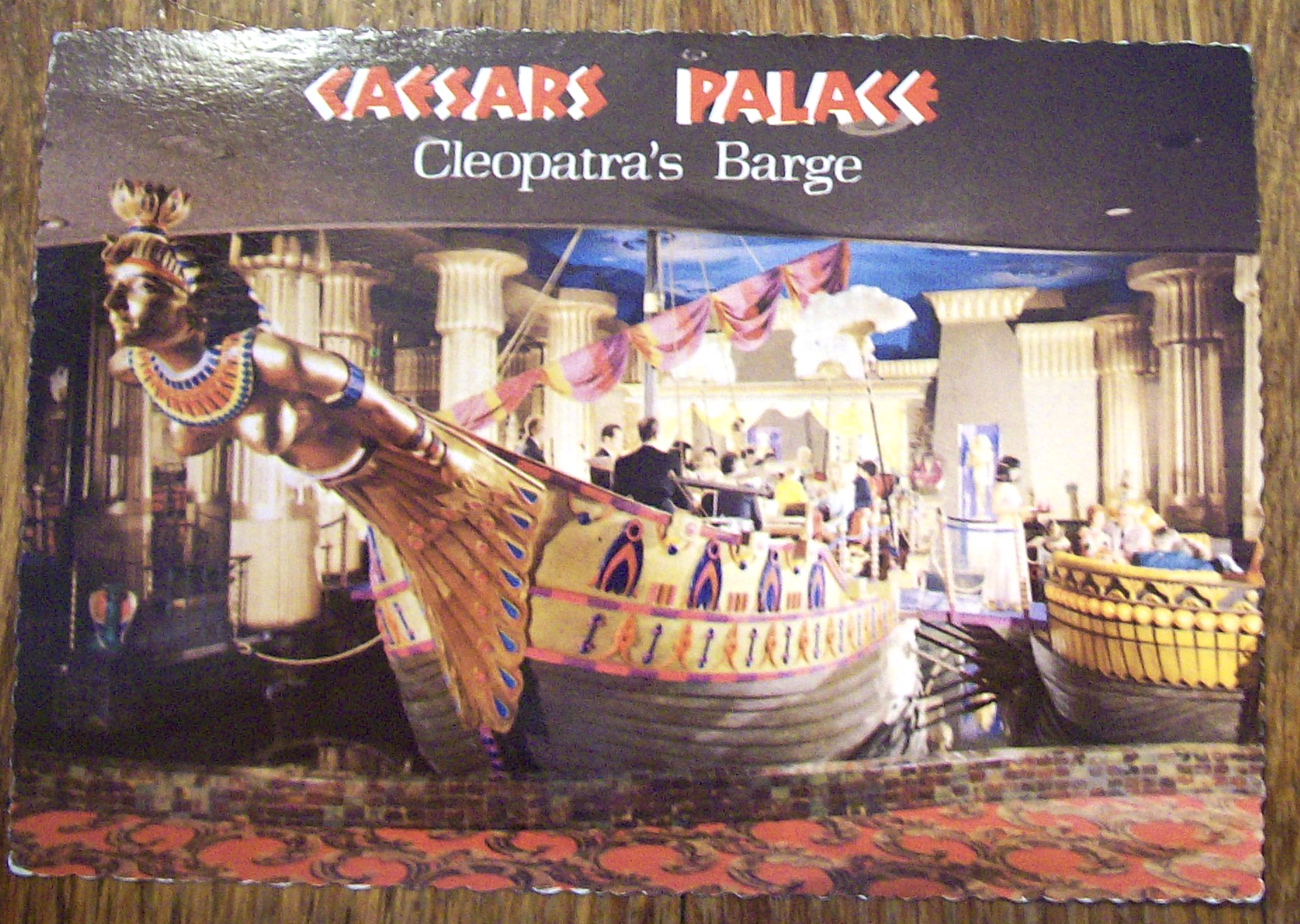Caesars Palace, Cleopatra's Barge Postcard