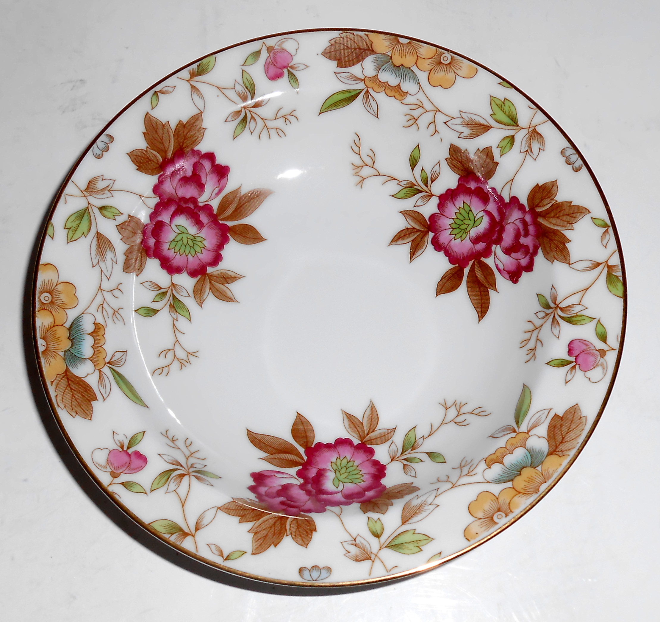 Sango Fine China Floral Carlton Fruit Bowl