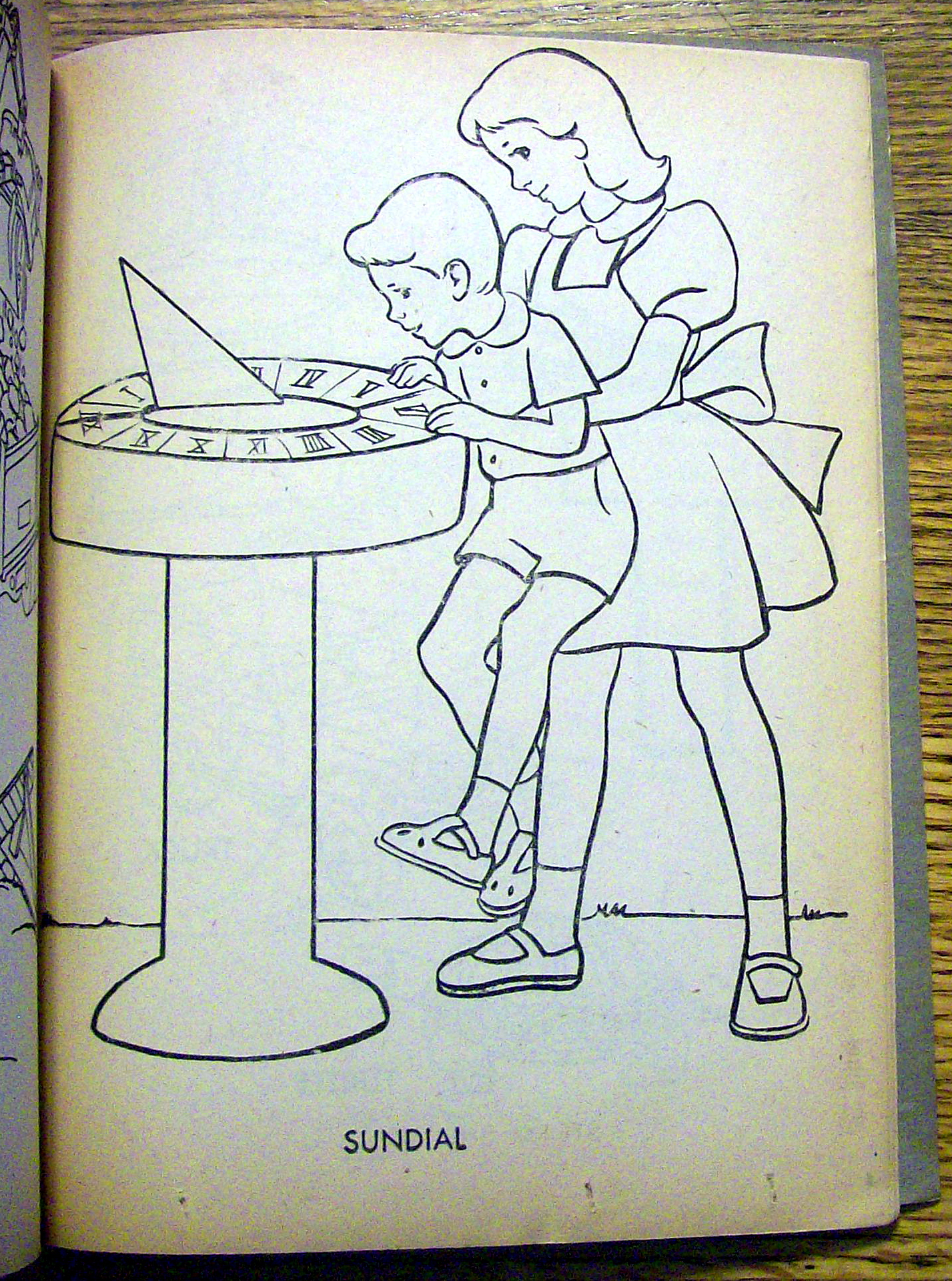 My ABC Coloring Book 1957 (Treasure Books)