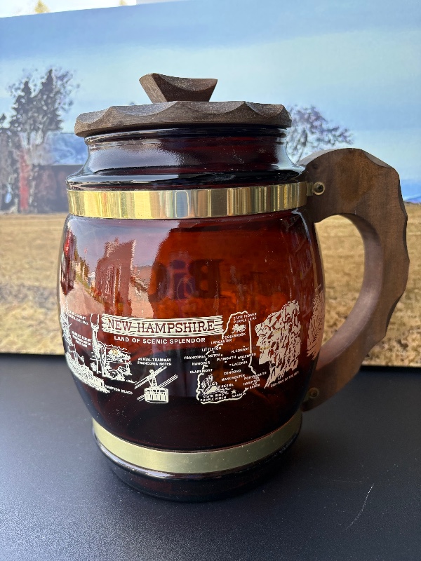 Siesta Ware Think Big New Hampshire Mug Cookie Jar