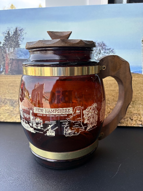 Siesta Ware Think Big New Hampshire Mug Cookie Jar
