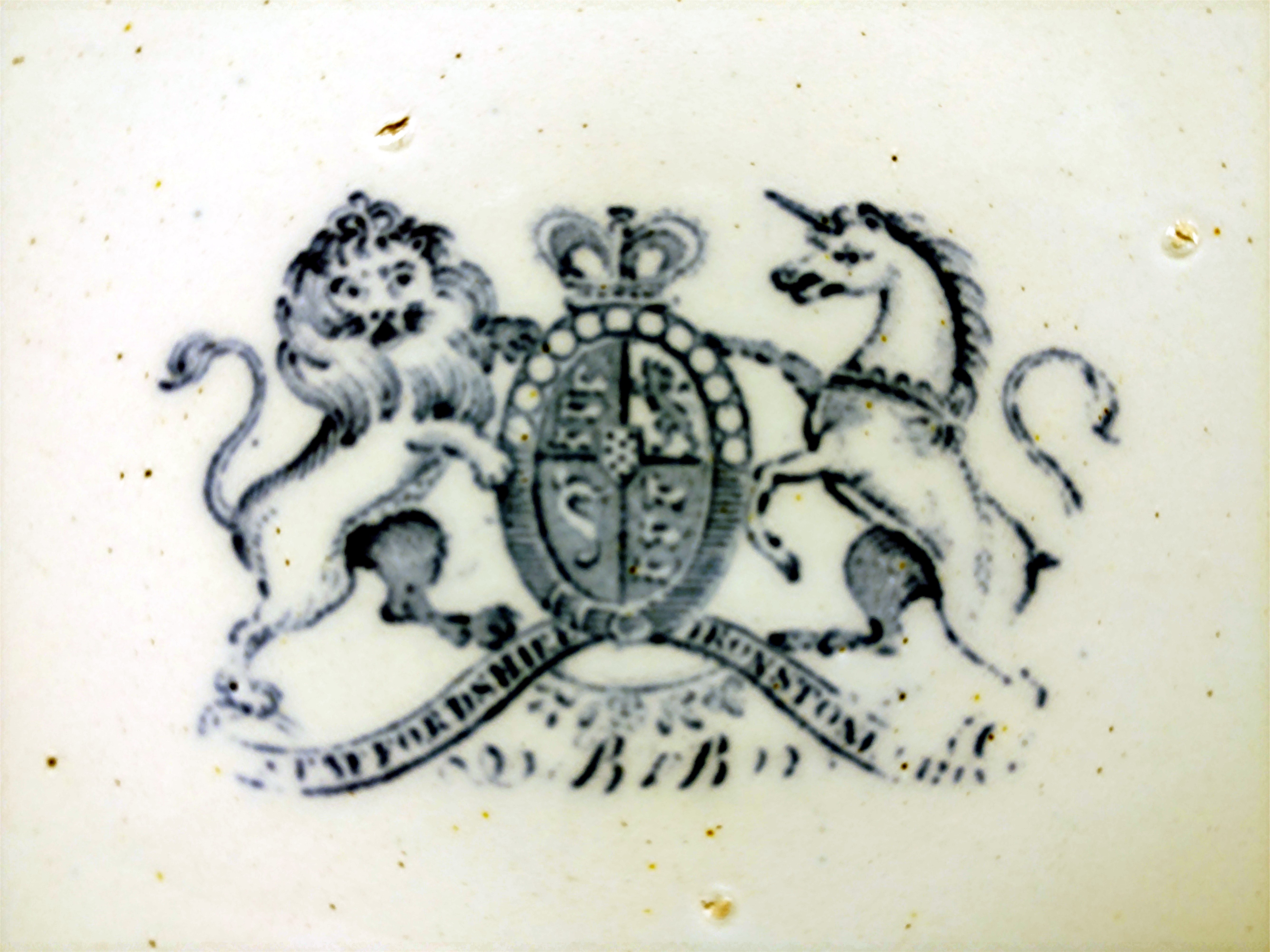 Staffordshire English Ironstone Willow Dinner Plates 6