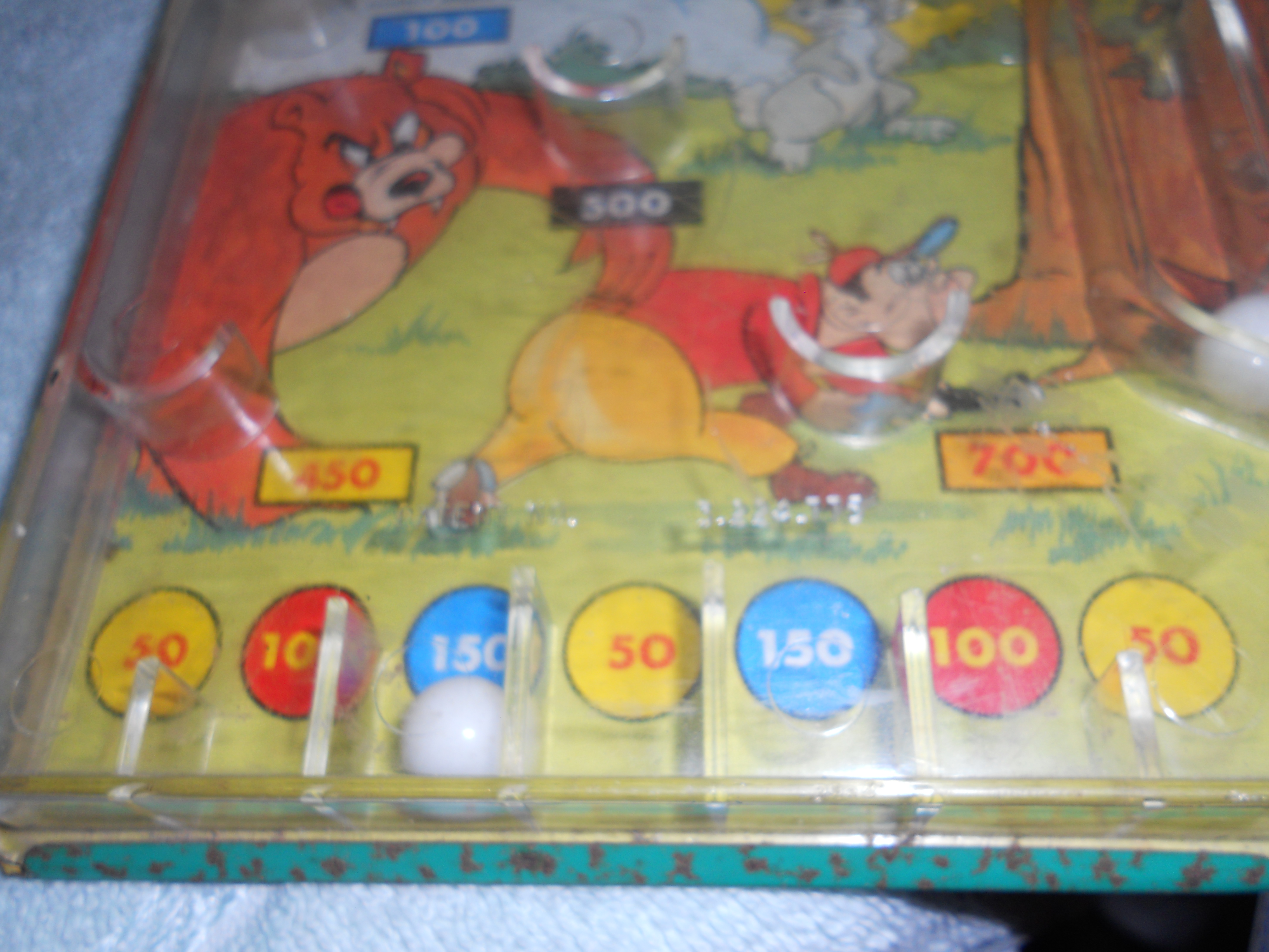 Little Hunter Pinball Marble Game Wolverine