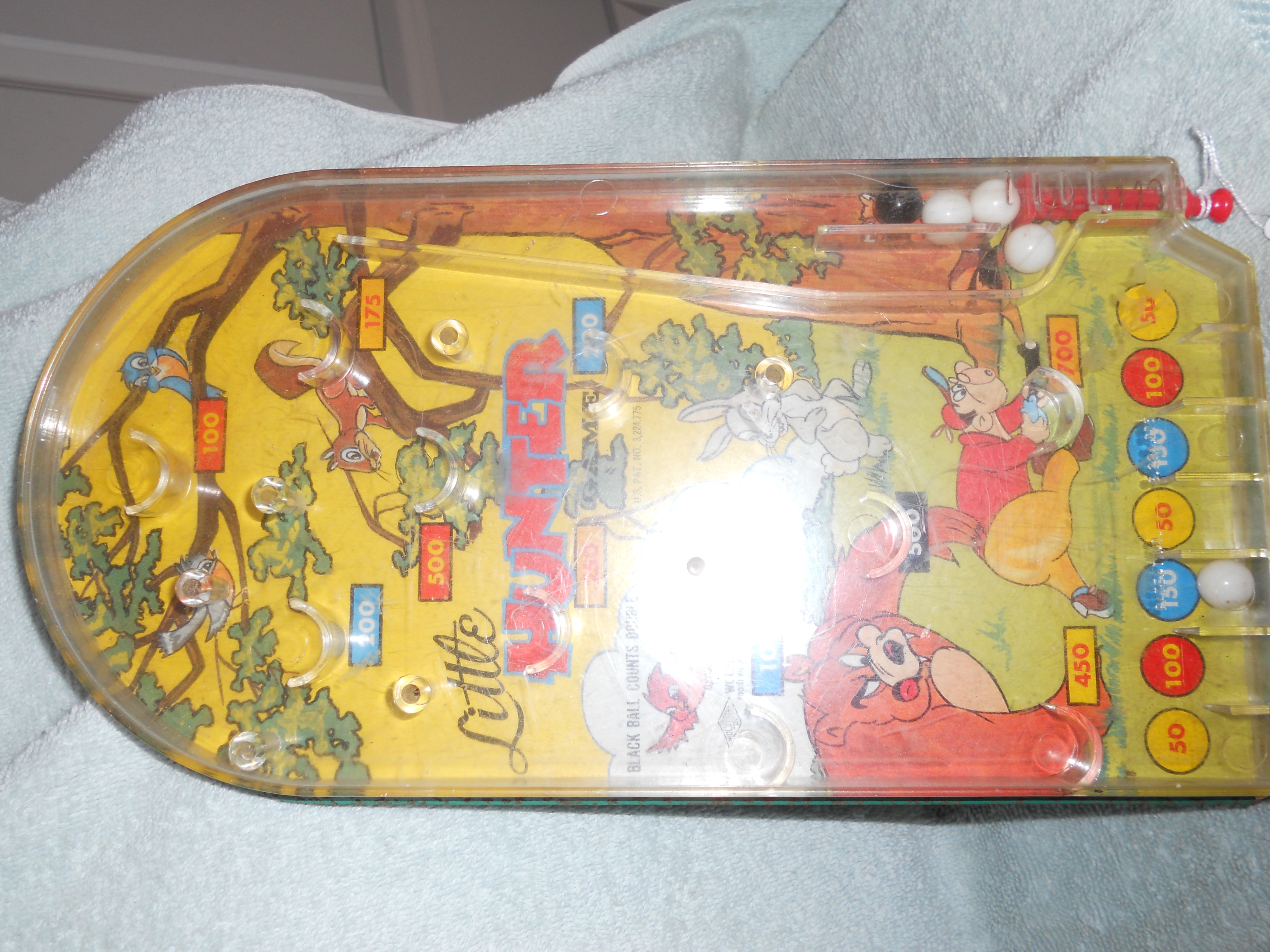 Little Hunter Pinball Marble Game Wolverine