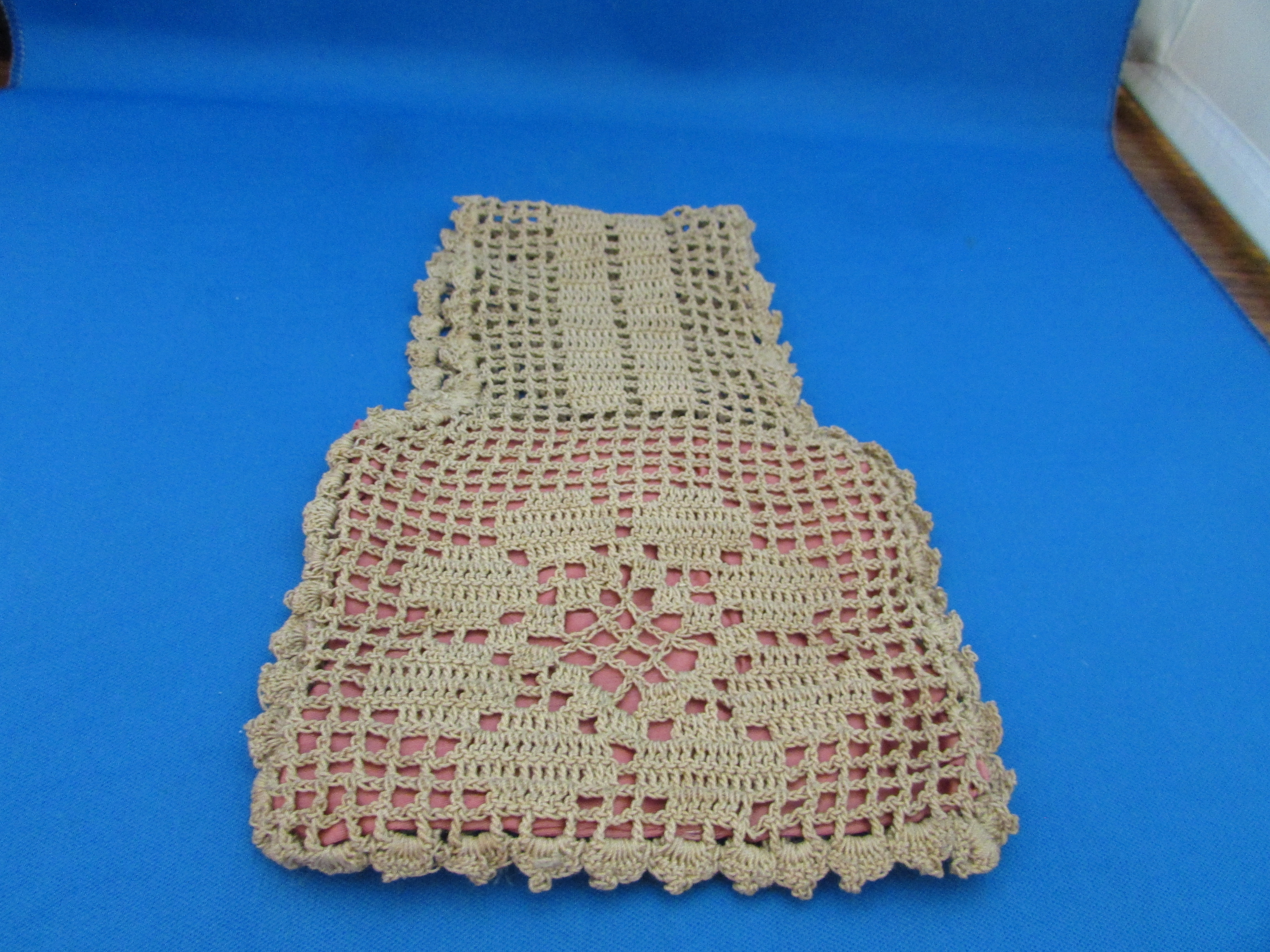 Victorian or Edwardian Crocheted Miser or Wristlet Purse