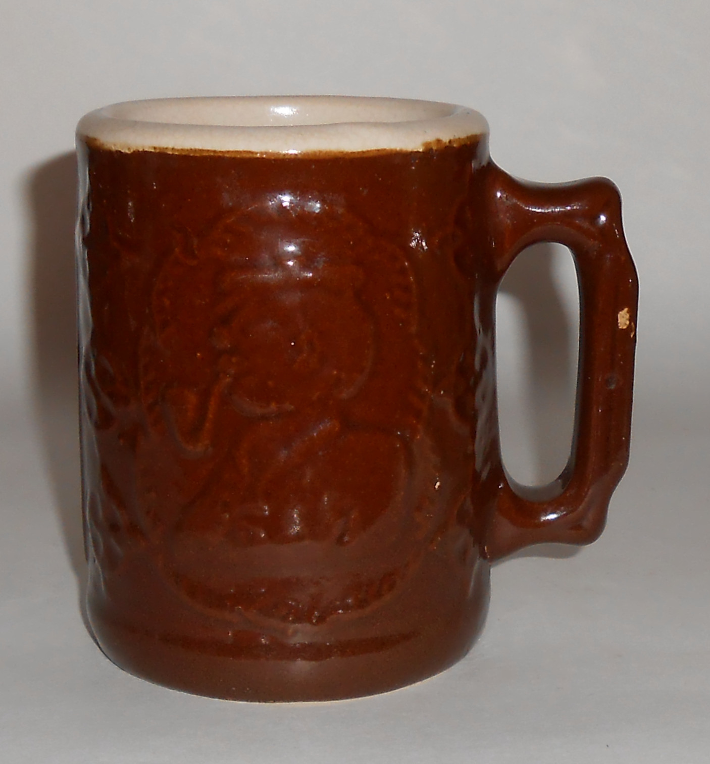 Burely & Winter Pottery Duo-tone Stoneware Dutch Mug!