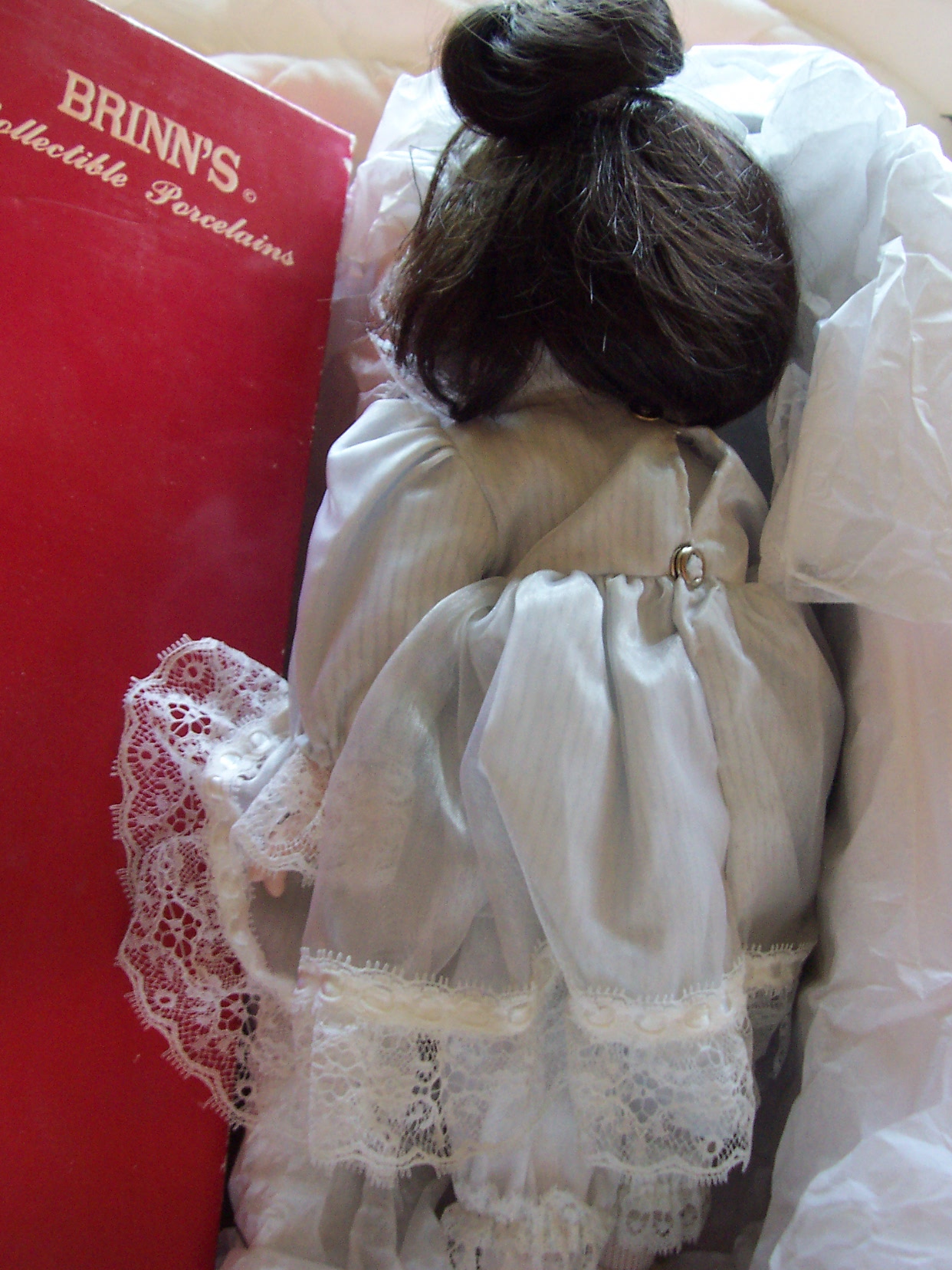 Brinns Porcelain Doll in Box 1990