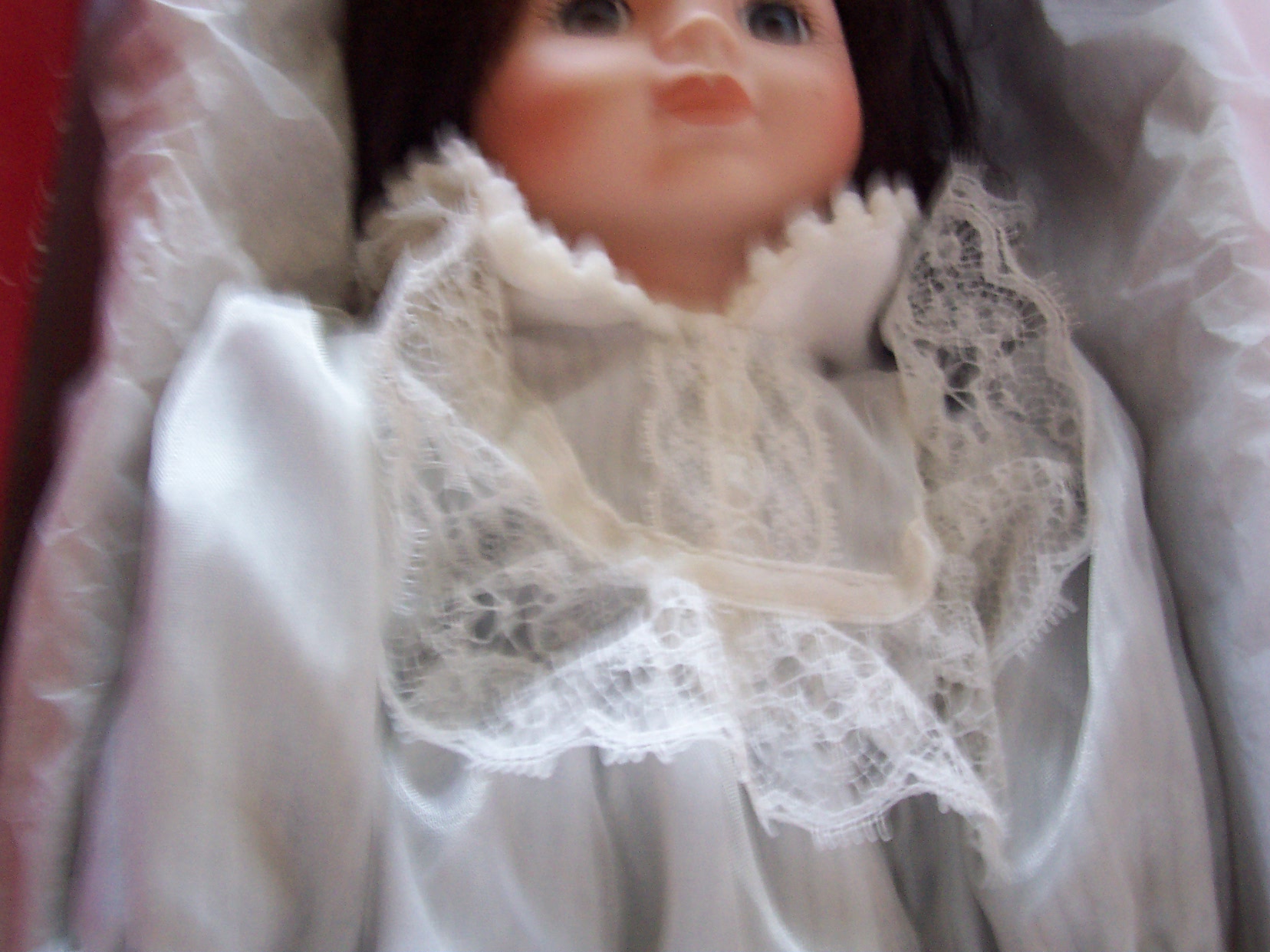 Brinns Porcelain Doll in Box 1990