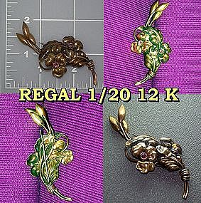 Vintage REGAL brooch pin