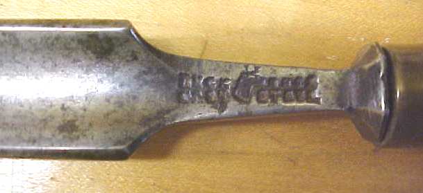 Buck Bros. Tanged Gouge Chisel 51/64 inch