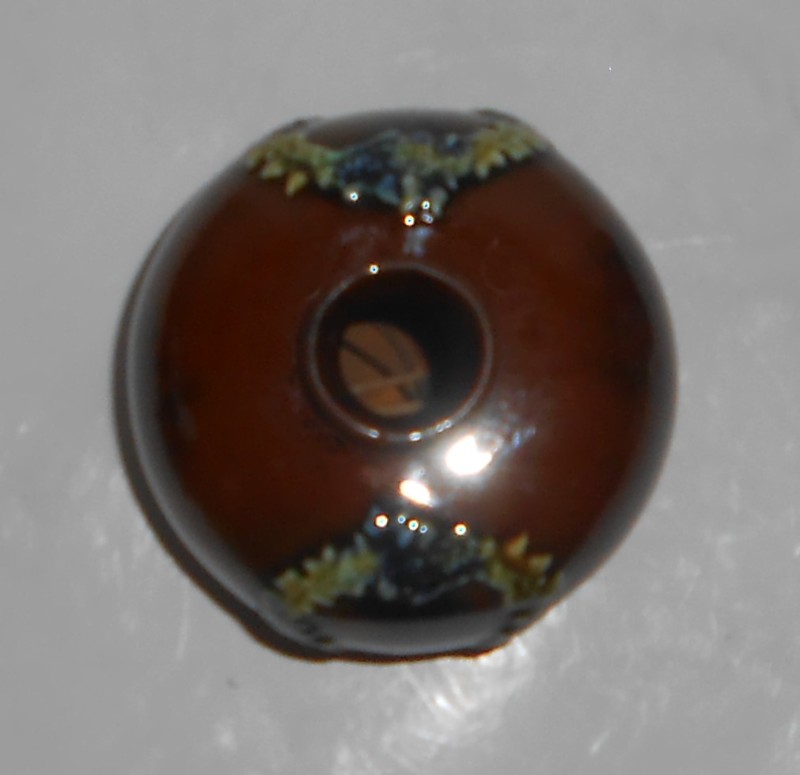 Peters And Reed Pottery Standard Glaze Decorated Vase